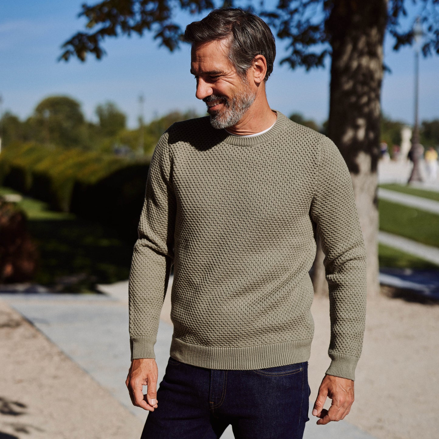 Le Pull Mérinos Nid d'Abeille San Marco