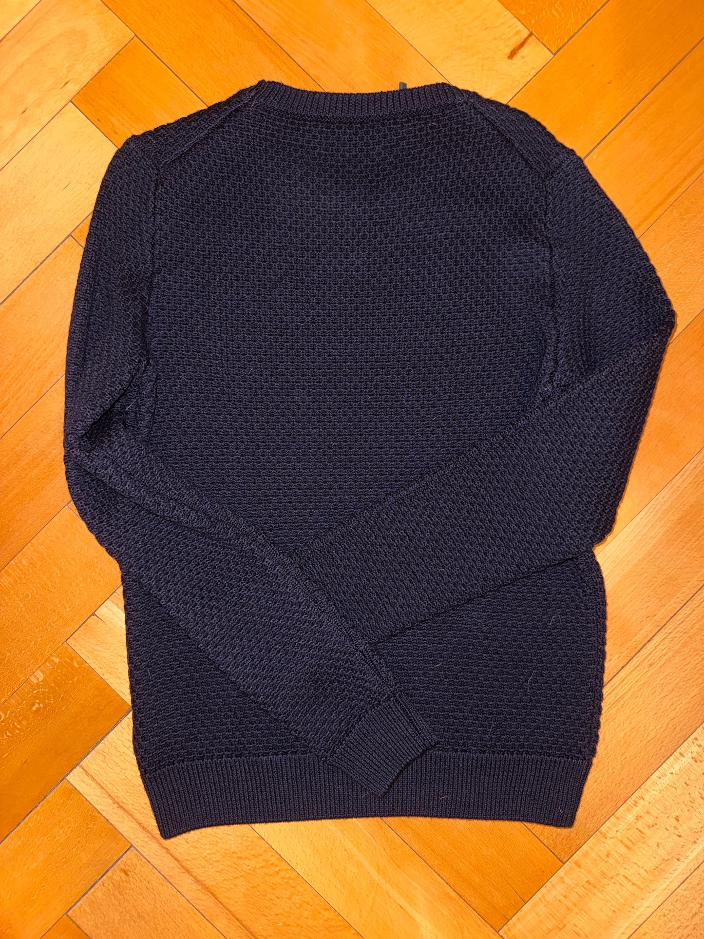 Le Pull Mérinos Nid d'Abeille San Marco