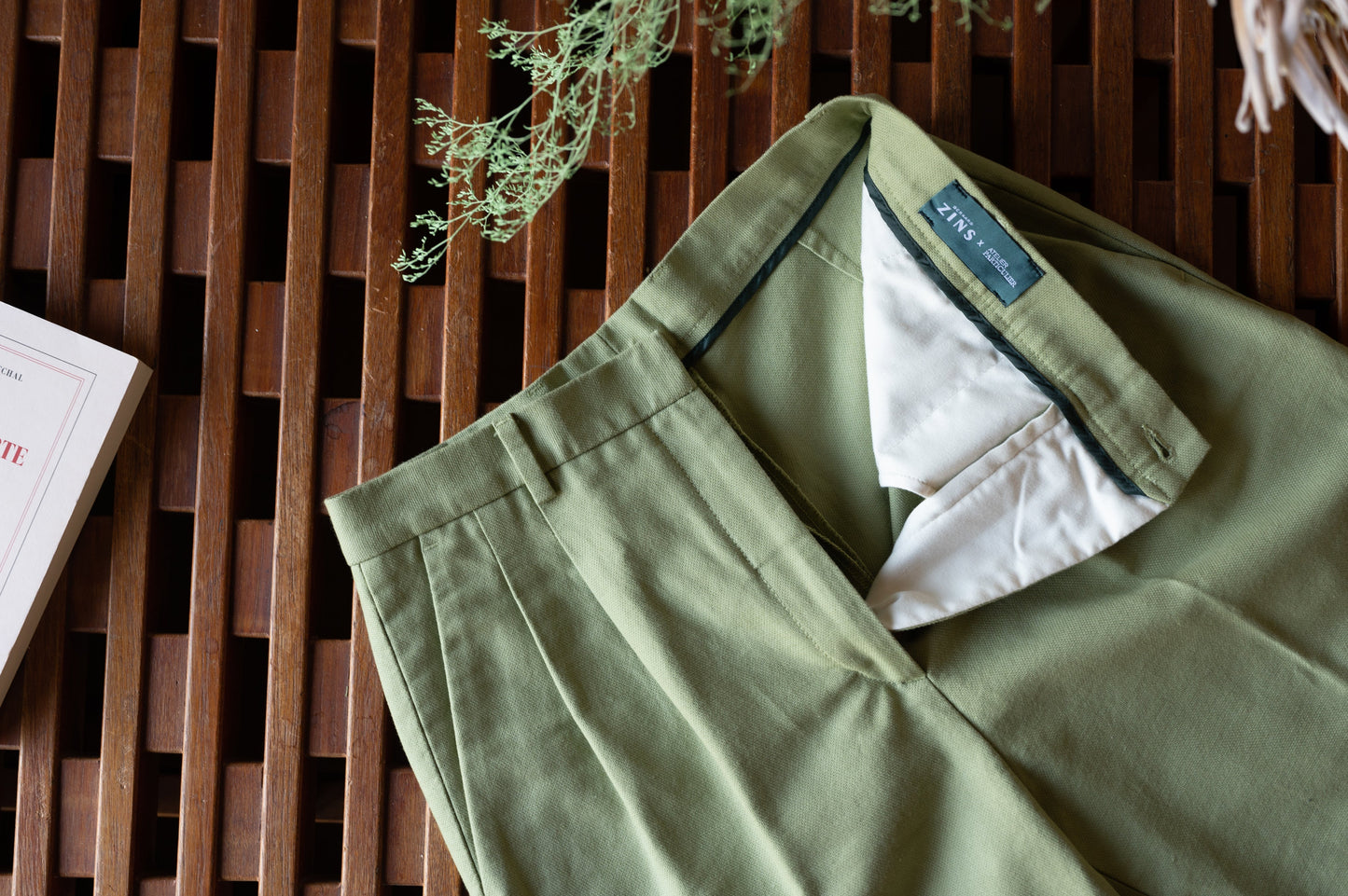 Le Pantalon Femme Coton Biologique