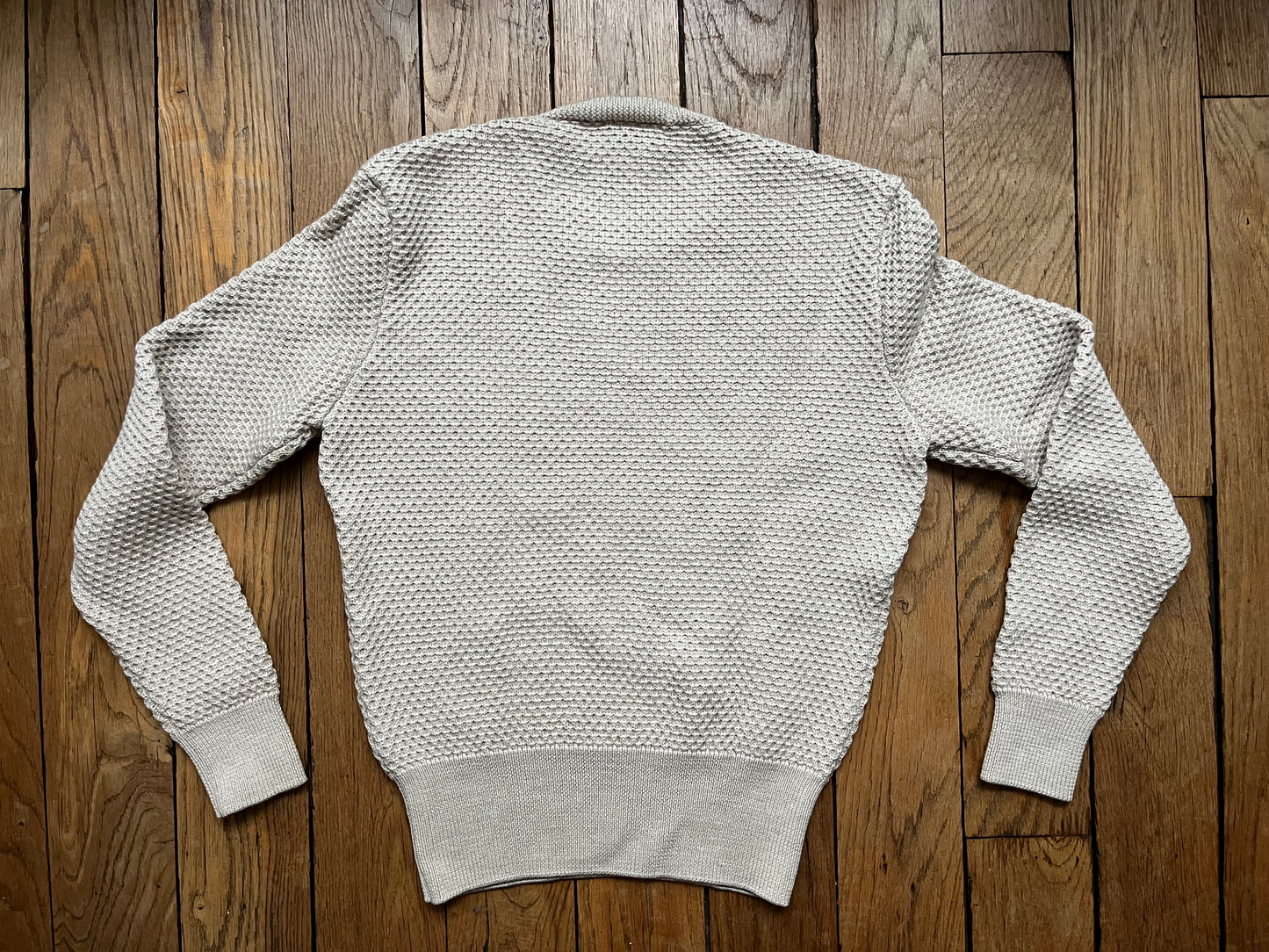 Le Pull Mérinos Nid d'Abeille Cannaregio