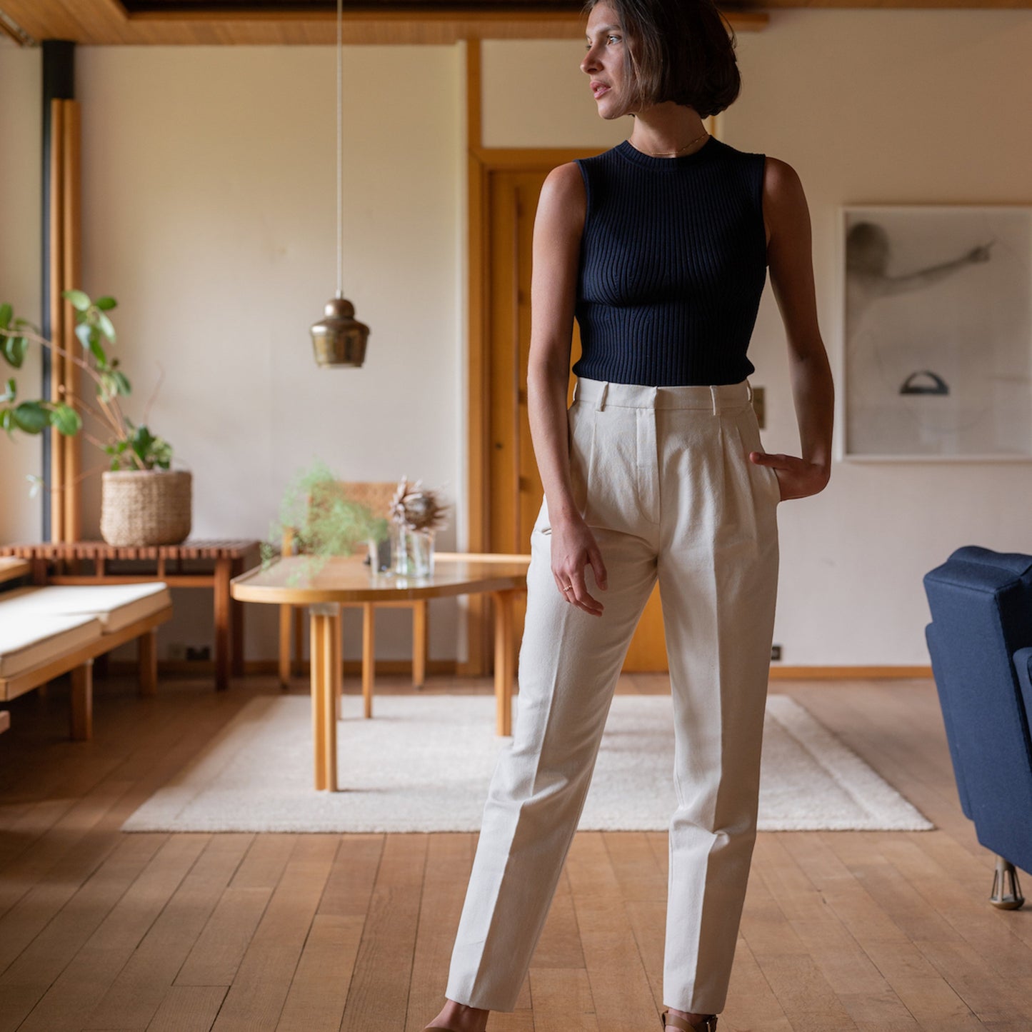 Le Pantalon Femme Coton Biologique