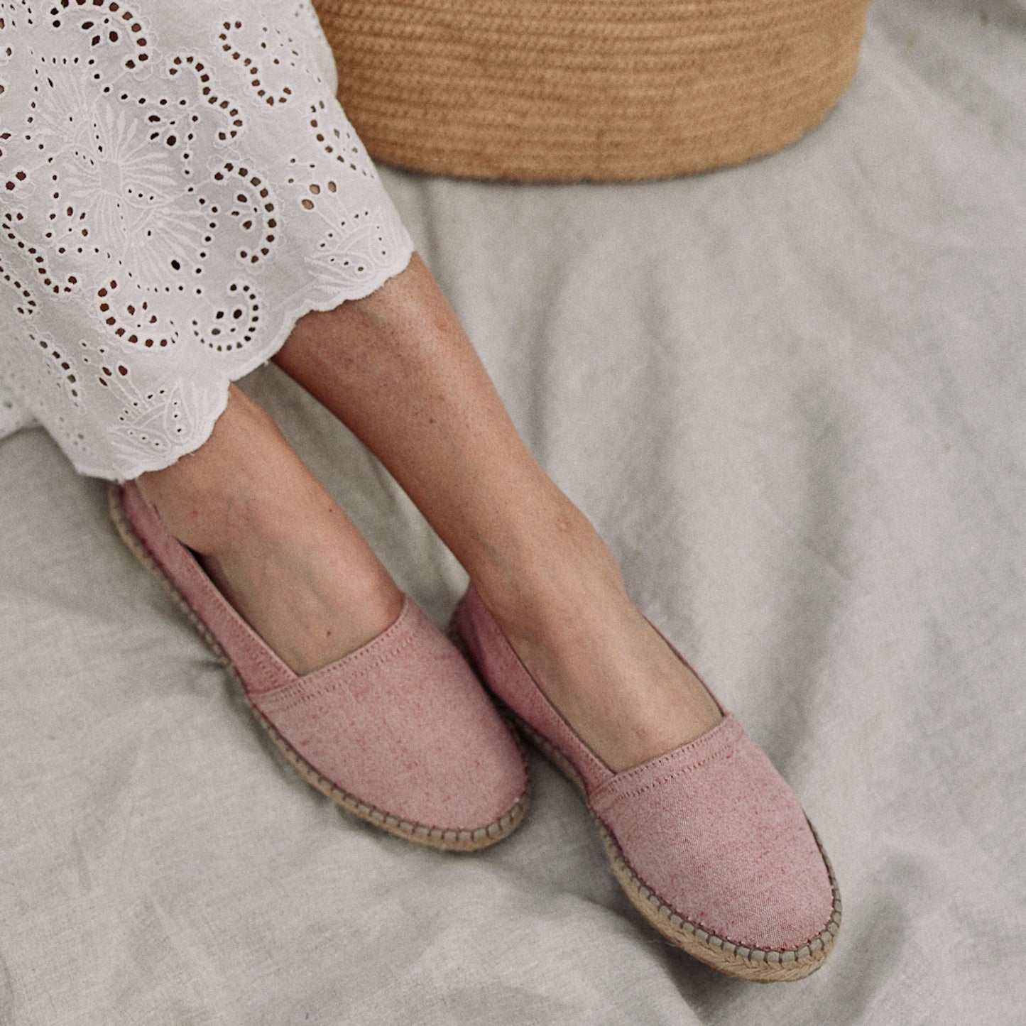 L Espadrille Femme en Lin & Coton Biologique