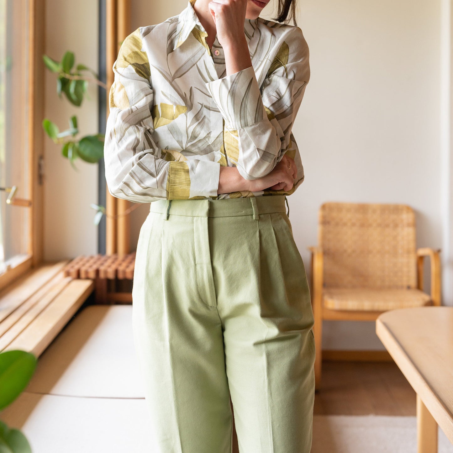 Le Pantalon Femme Coton Biologique
