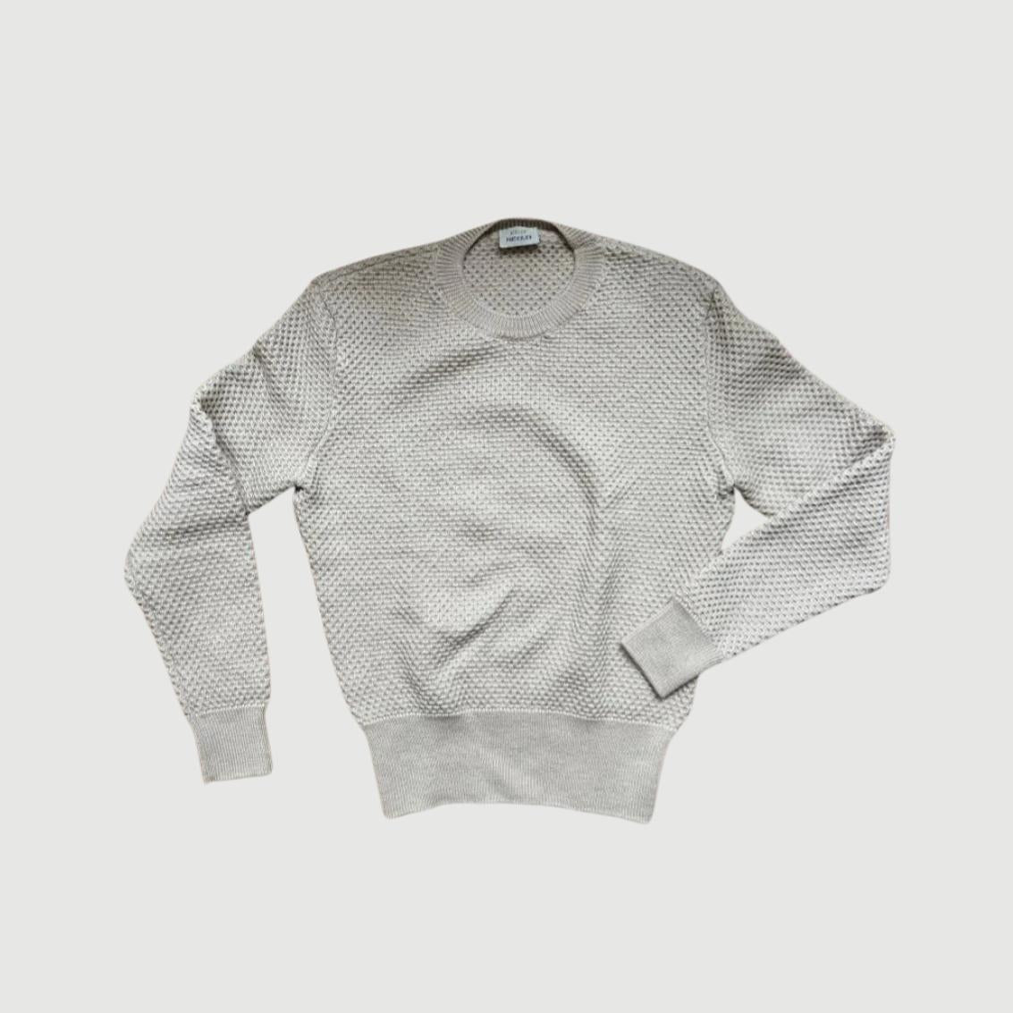 Le Pull Mérinos Nid d'Abeille Cannaregio