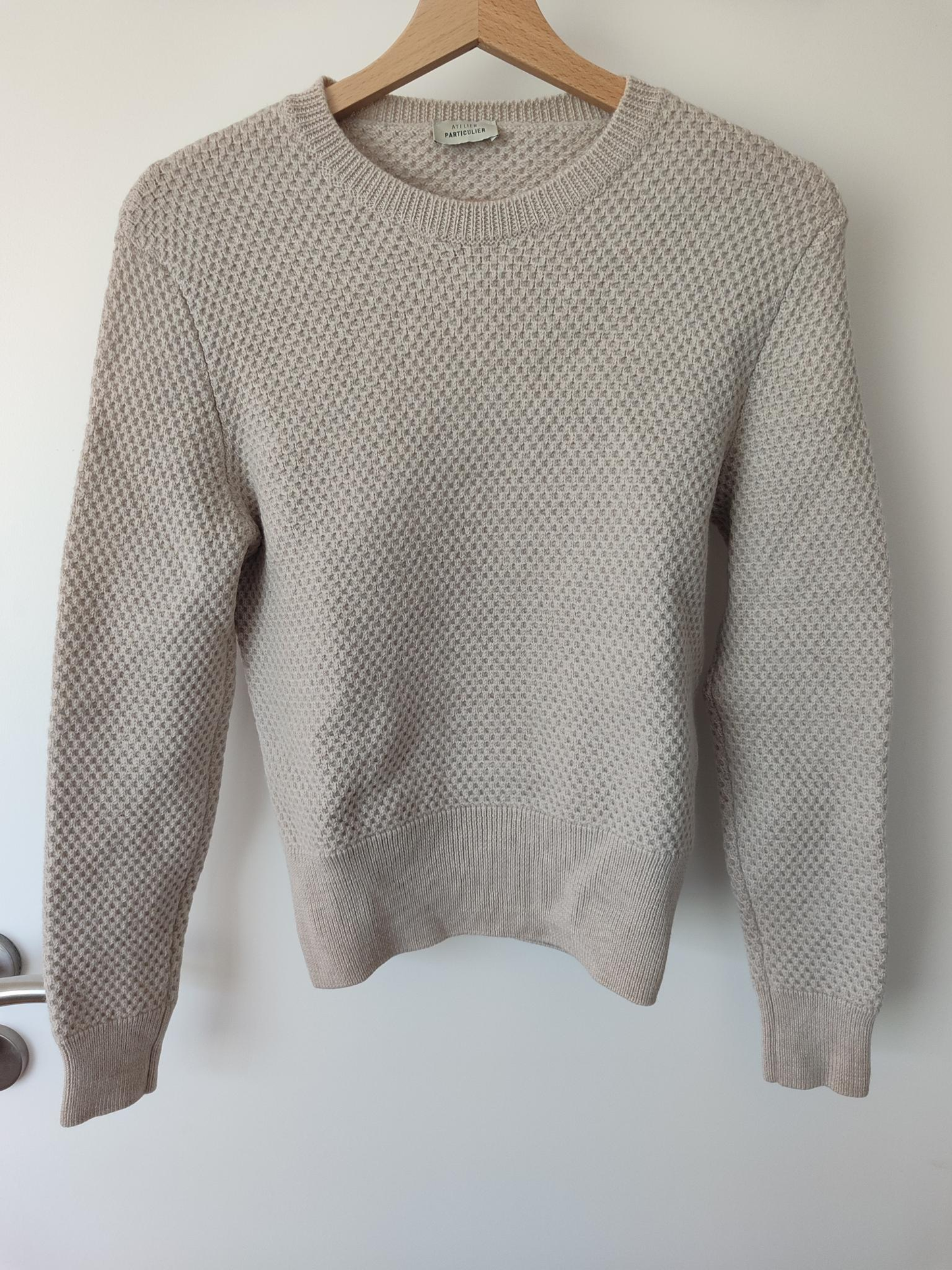 Le Pull Mérinos Nid d'Abeille San Marco