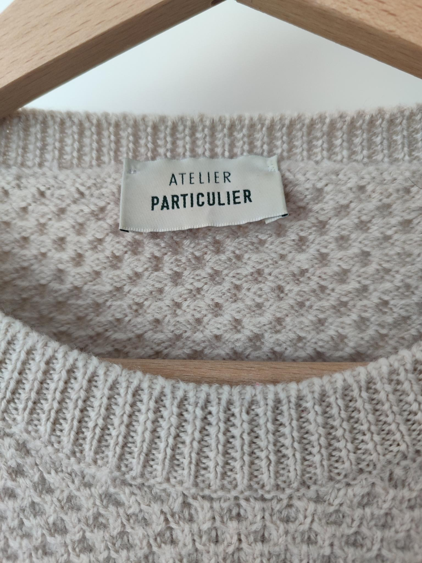 Le Pull Mérinos Nid d'Abeille San Marco