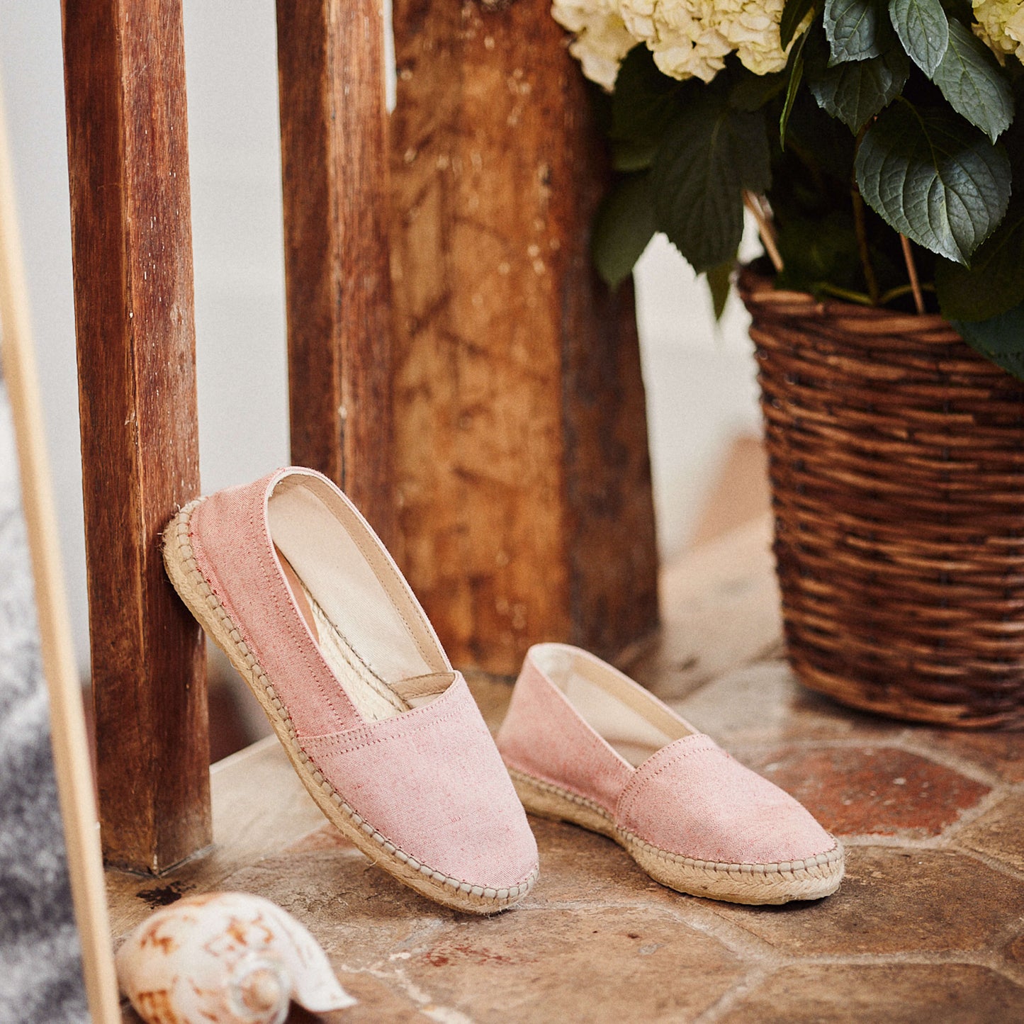 L Espadrille Femme en Lin & Coton Biologique