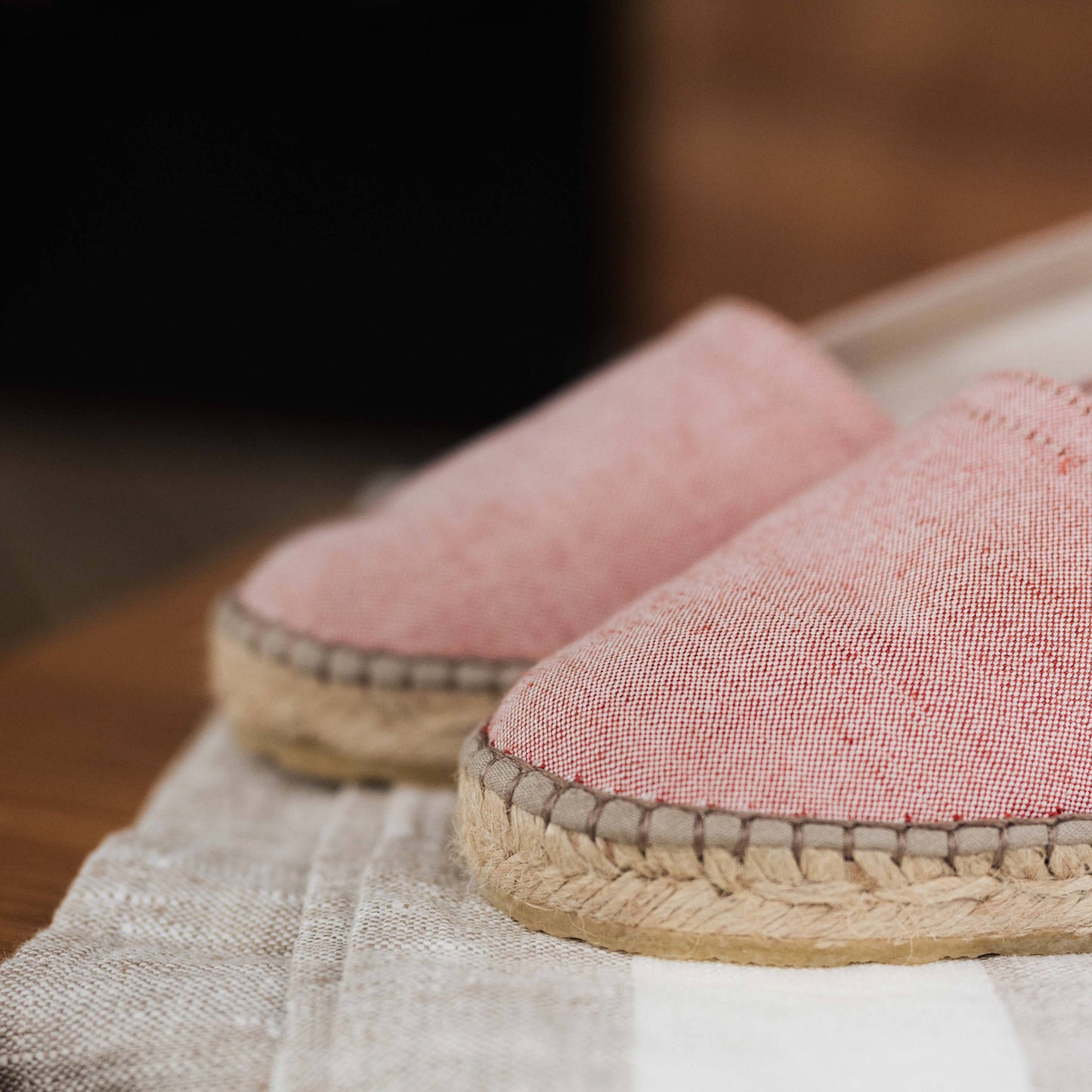 L Espadrille Femme en Lin & Coton Biologique