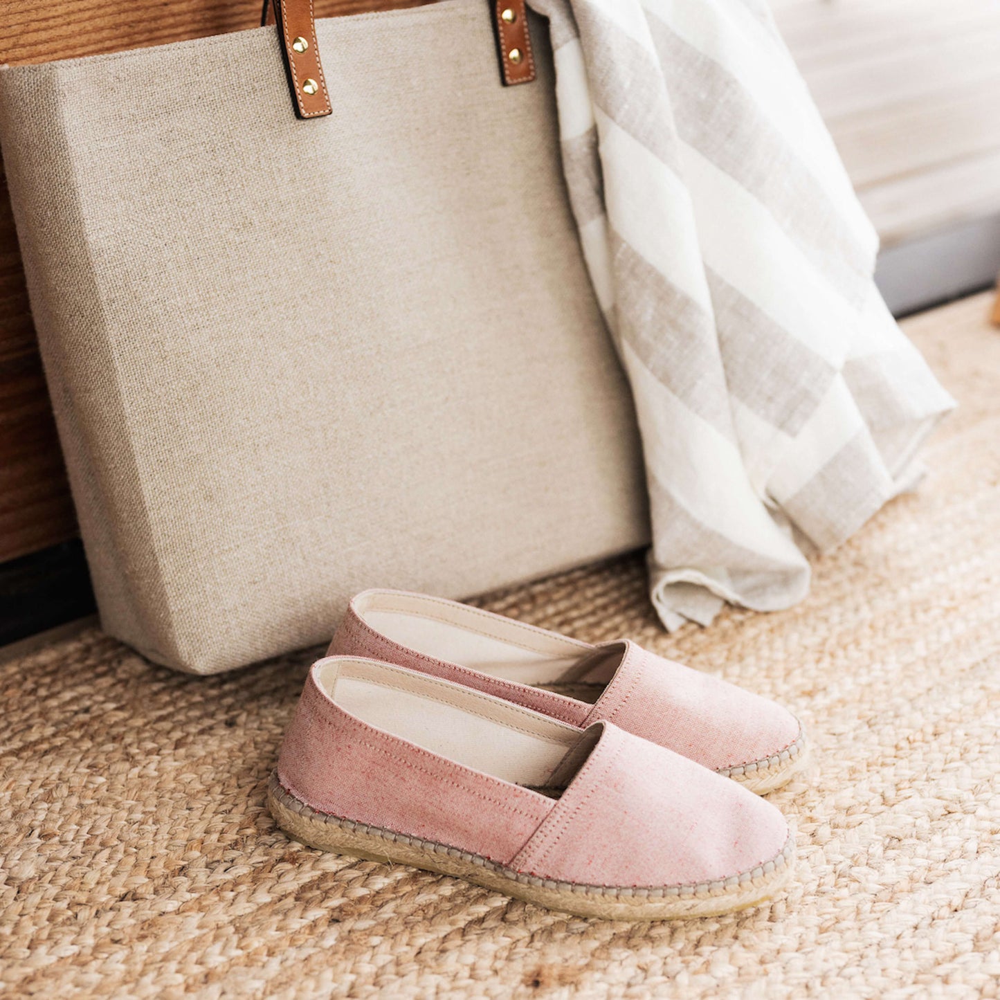 L Espadrille Femme en Lin & Coton Biologique