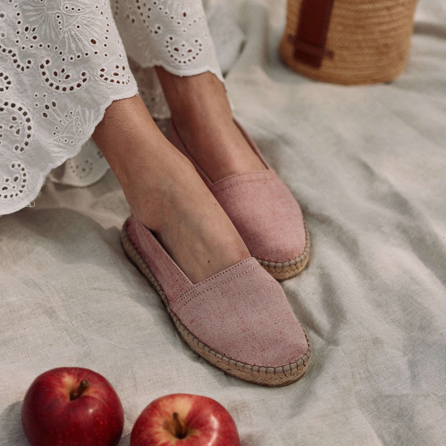 L Espadrille Femme en Lin & Coton Biologique