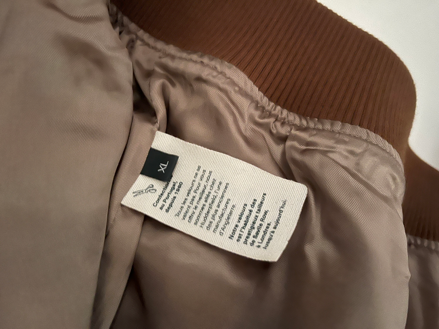 Le Blouson Velours