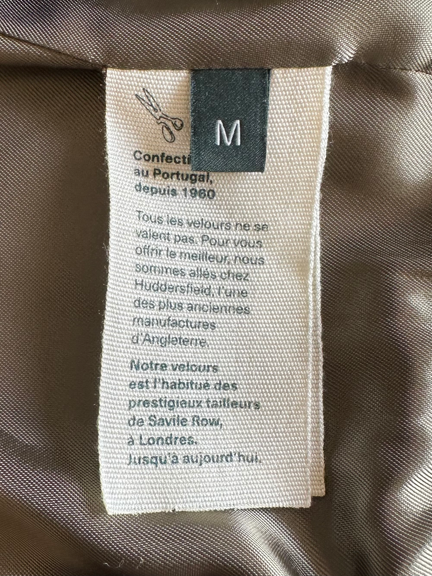 Le Blouson Velours
