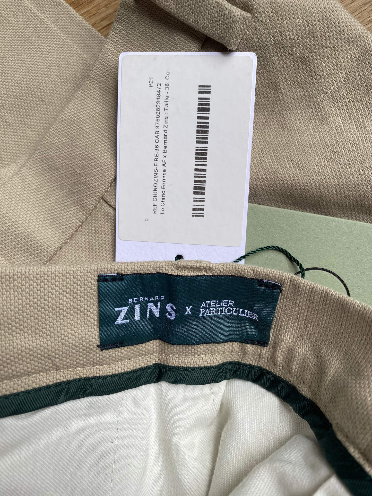 Le Pantalon Femme Coton Biologique