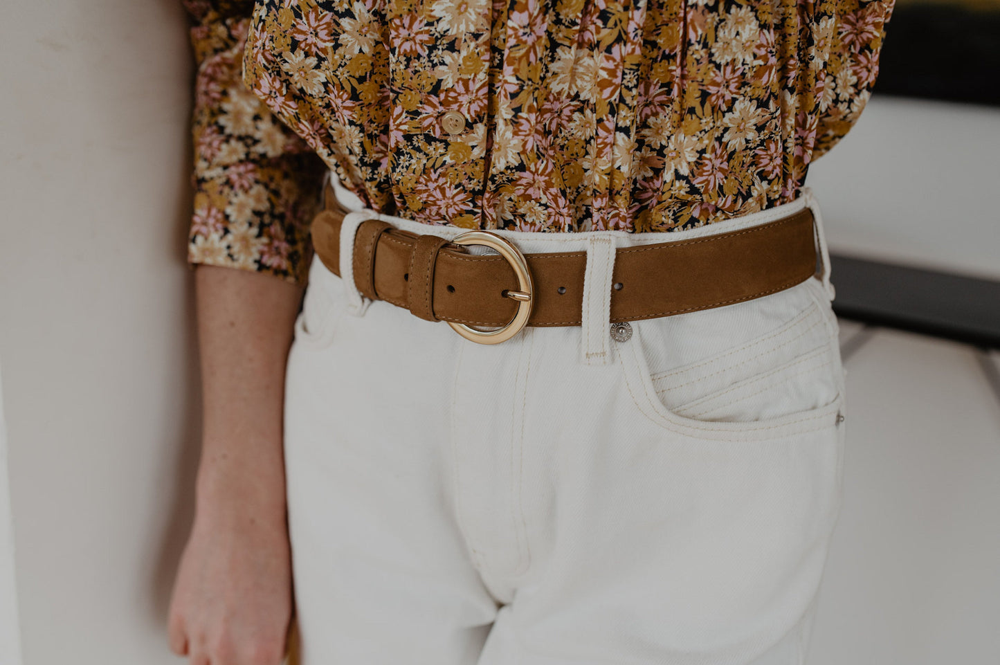 La Ceinture Nubuck Femme