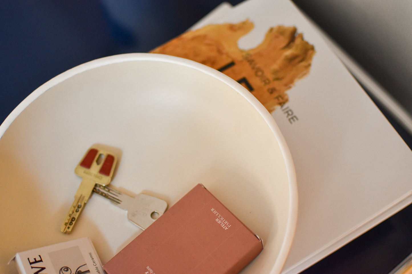 José Luis Bazán - Vide-poche en cuir