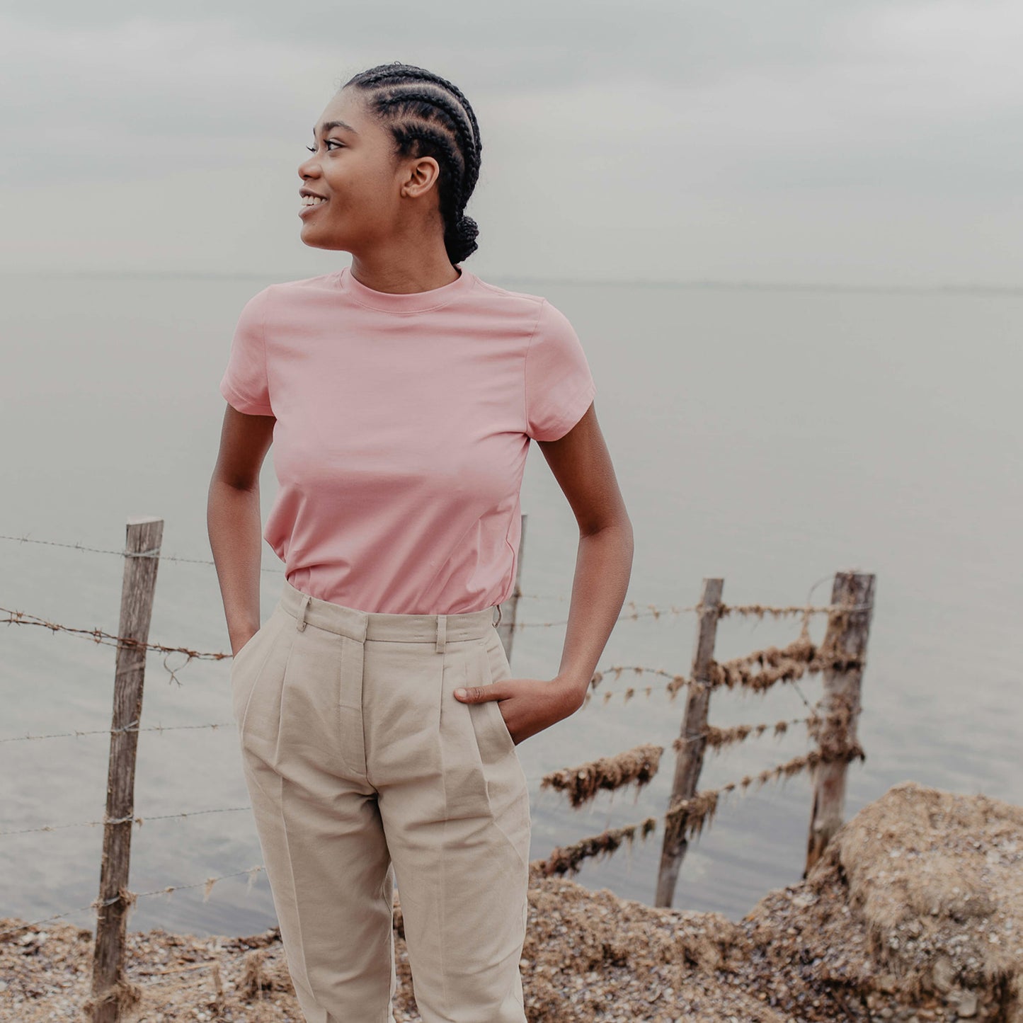 Le T-shirt Coton Supima Femme