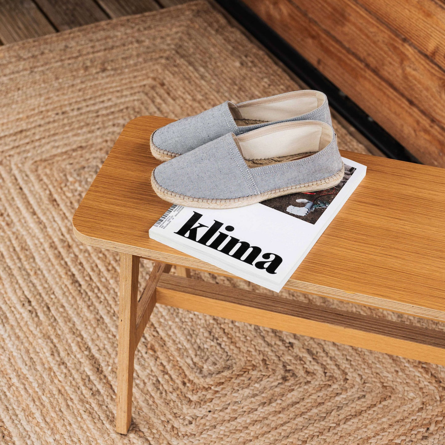 L Espadrille Homme en Lin & Coton Biologique