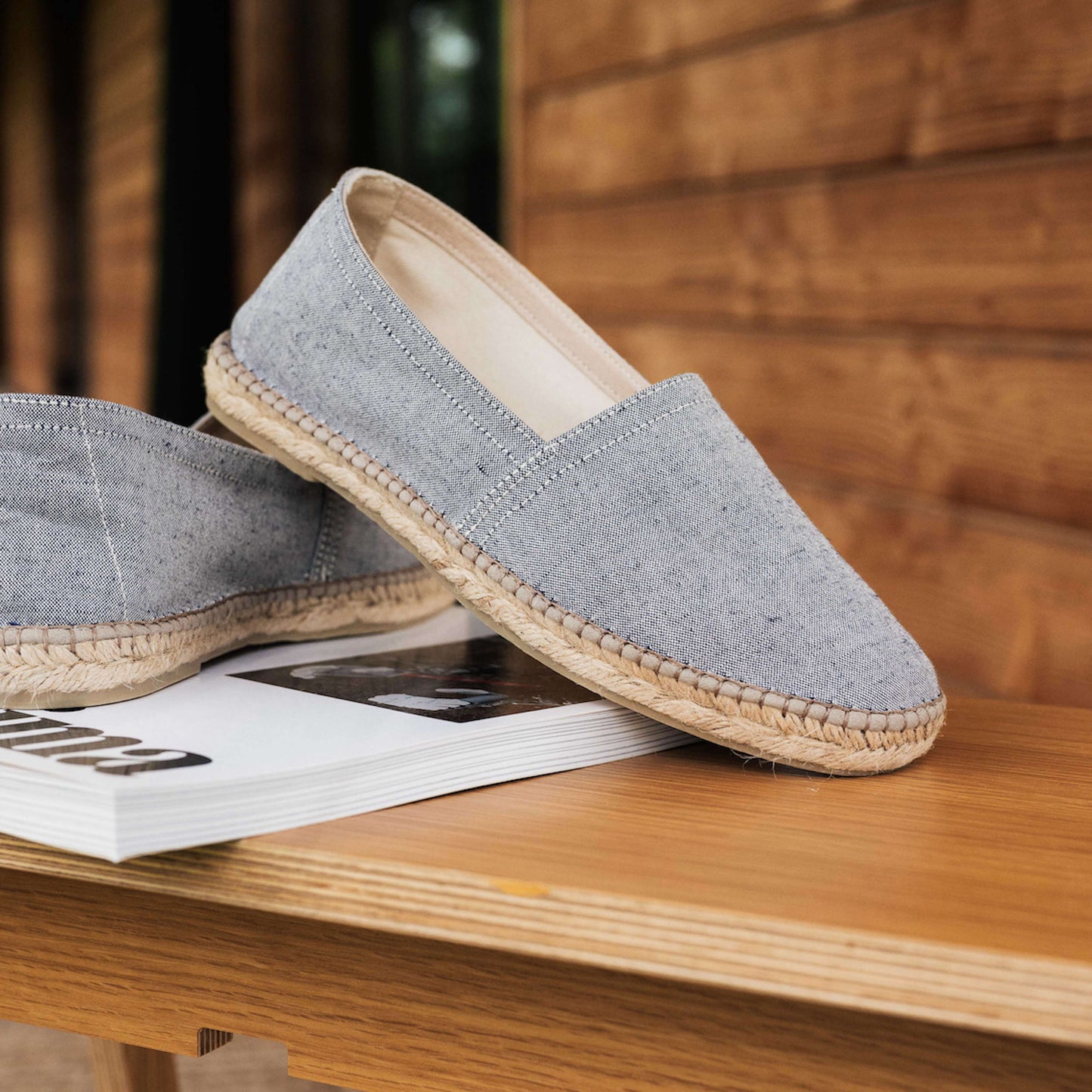 L Espadrille Homme en Lin & Coton Biologique