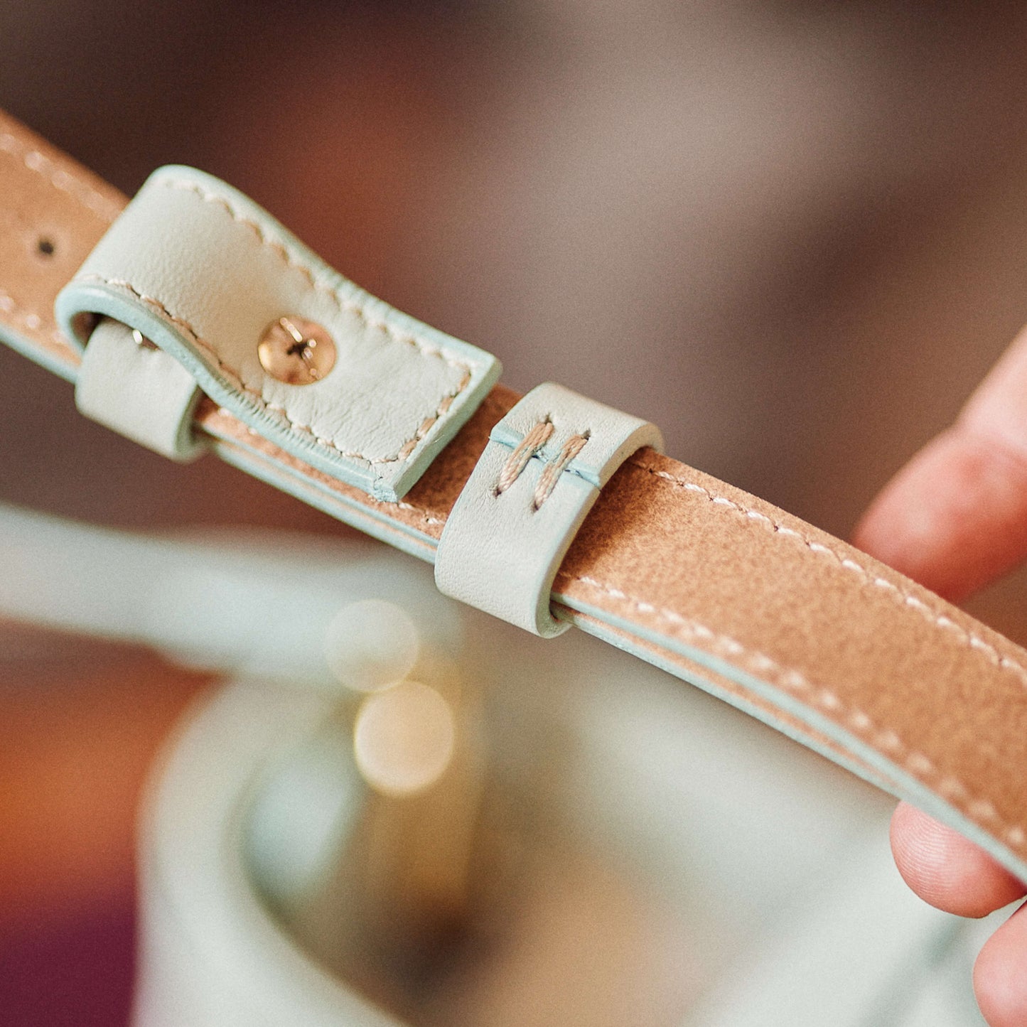 Le Bergame - Crossbody Cuir & Lin