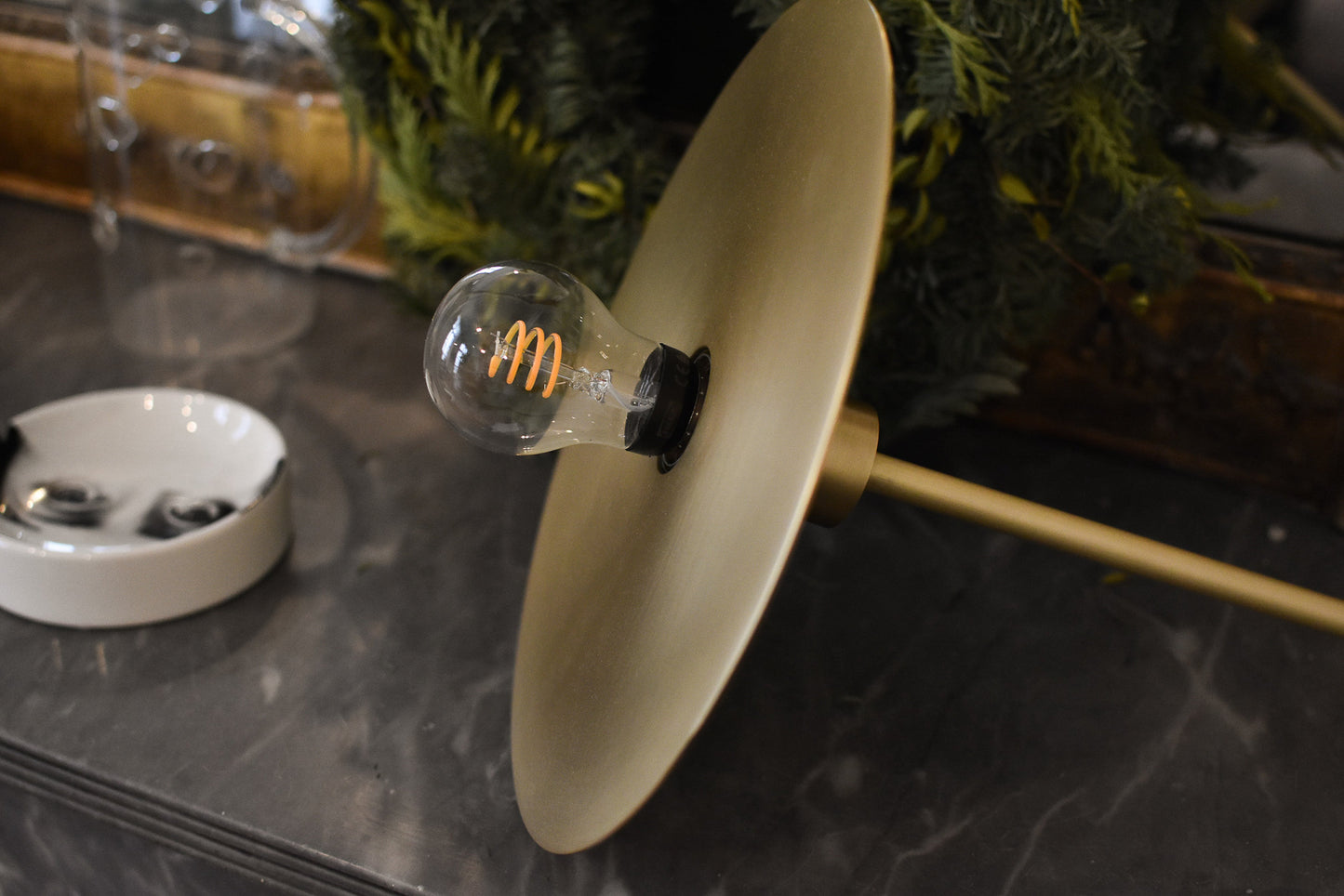 Lum'art - Lampe en Laiton Carnaby