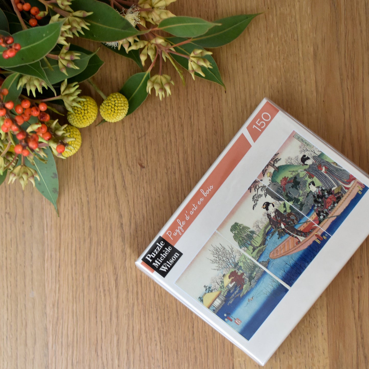 Puzzle Michèle Wilson - La Barque Kunisada