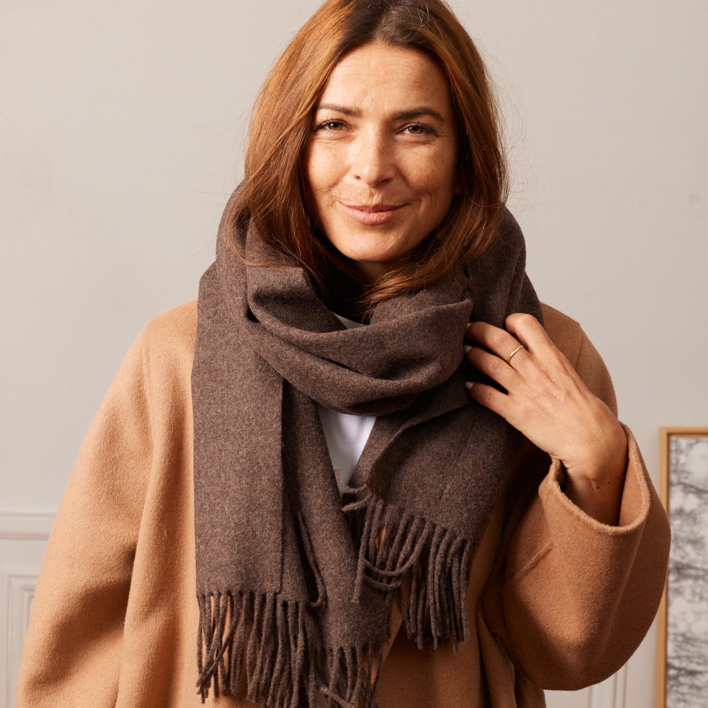 L'Echarpe Laine Vierge Essentielle
