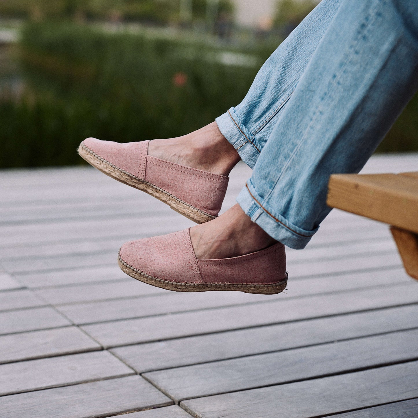 L Espadrille Homme en Lin & Coton Biologique