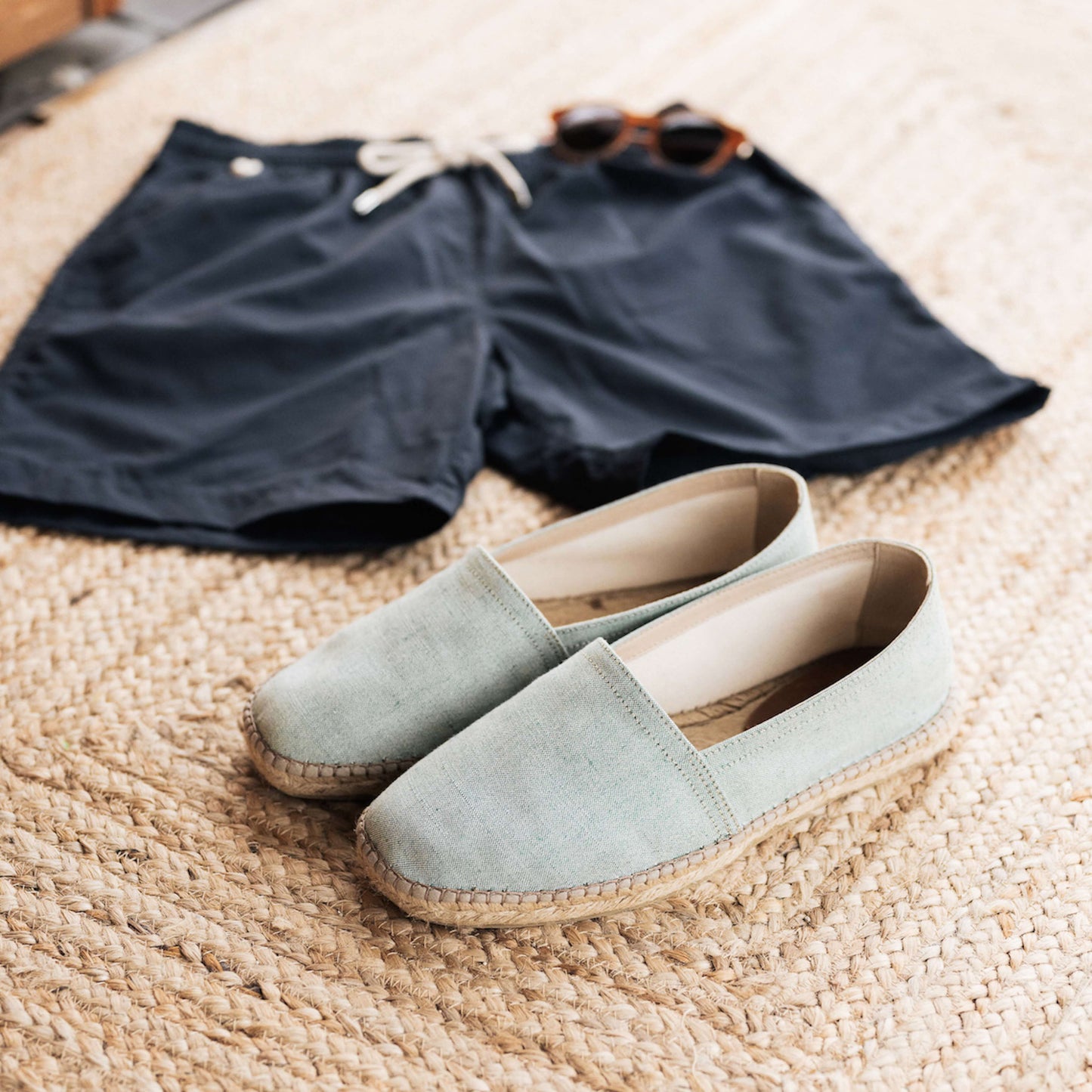 L Espadrille Homme en Lin & Coton Biologique