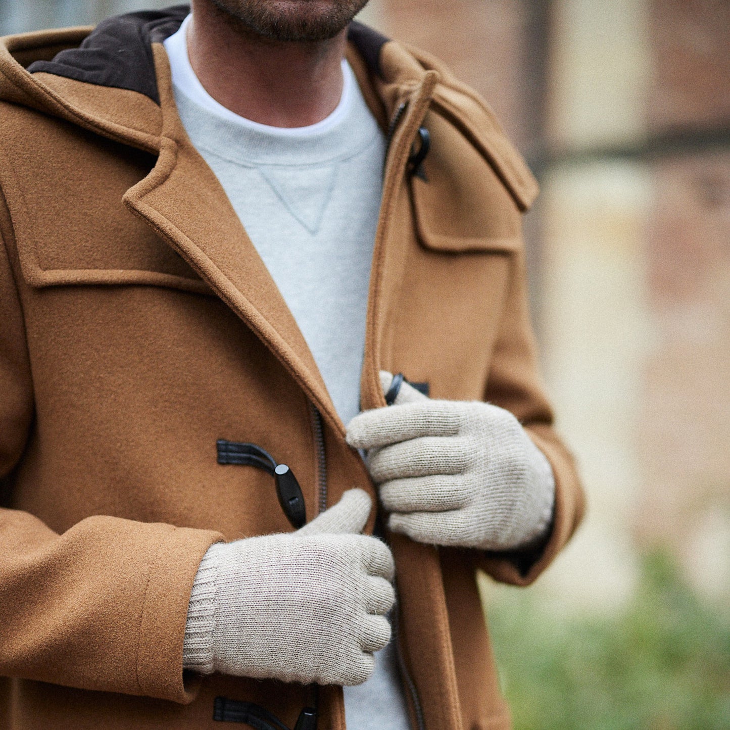 Les Gants Cachemire & Laine Homme