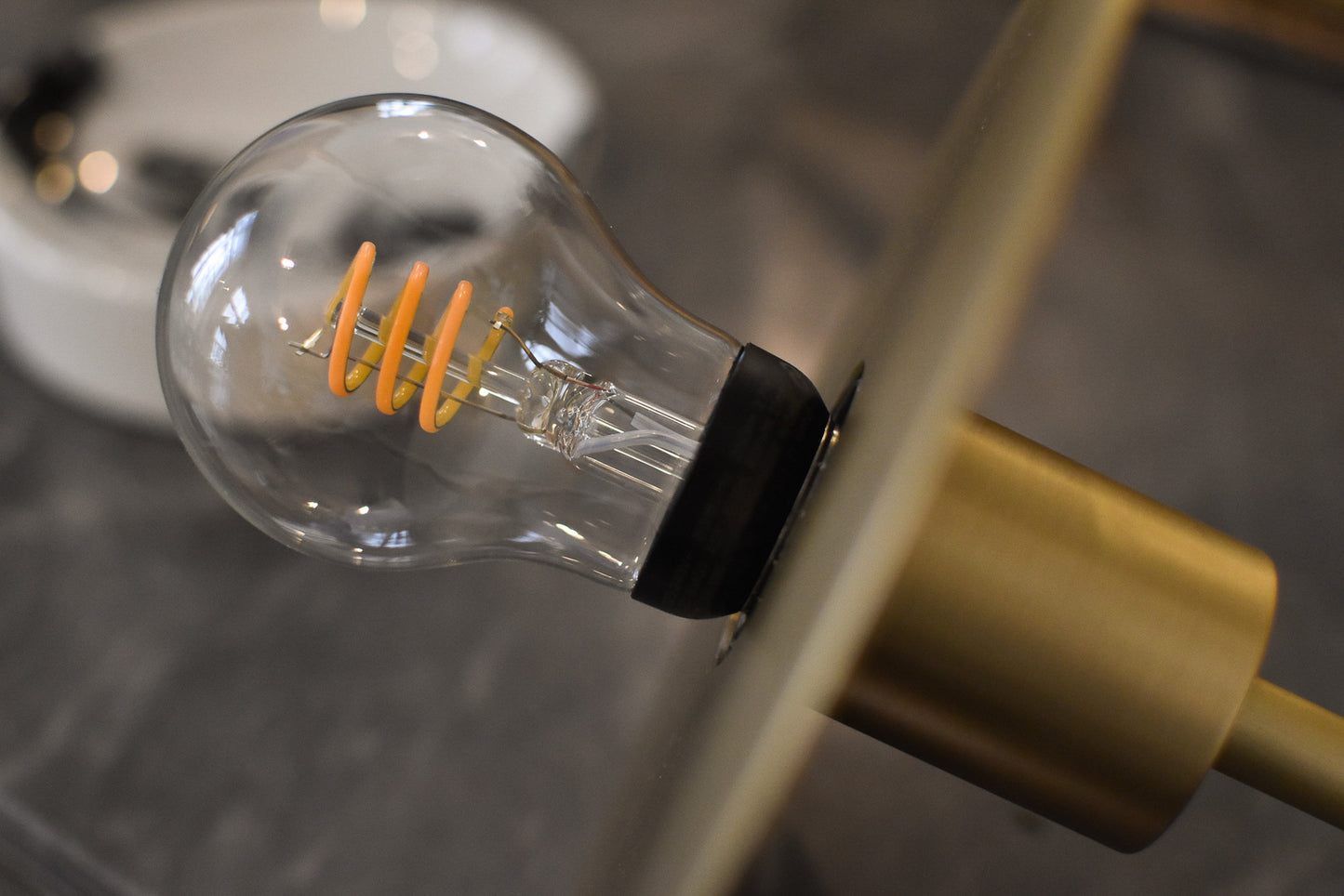 Lum'art - Lampe en Laiton Carnaby