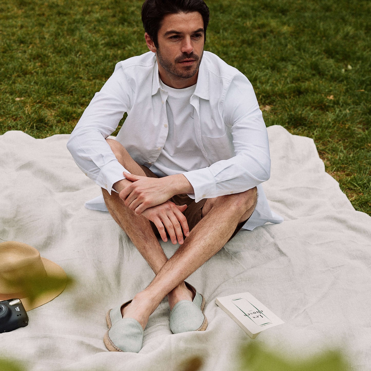 L Espadrille Homme en Lin & Coton Biologique