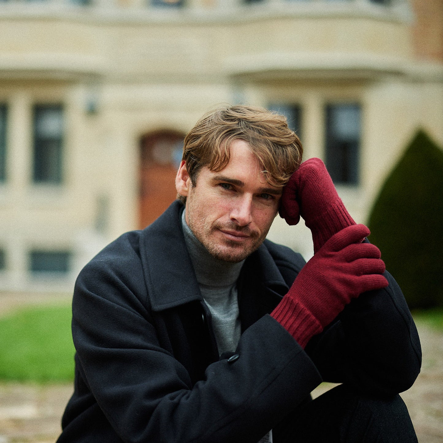 Les Gants Cachemire & Laine Homme