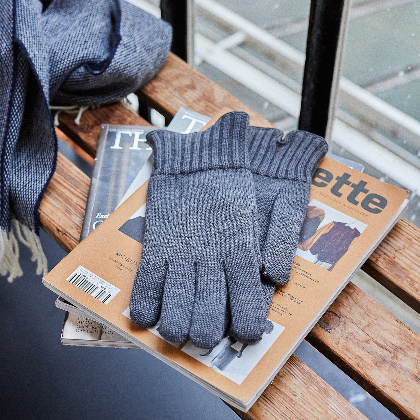 Les Gants Cachemire & Laine Homme