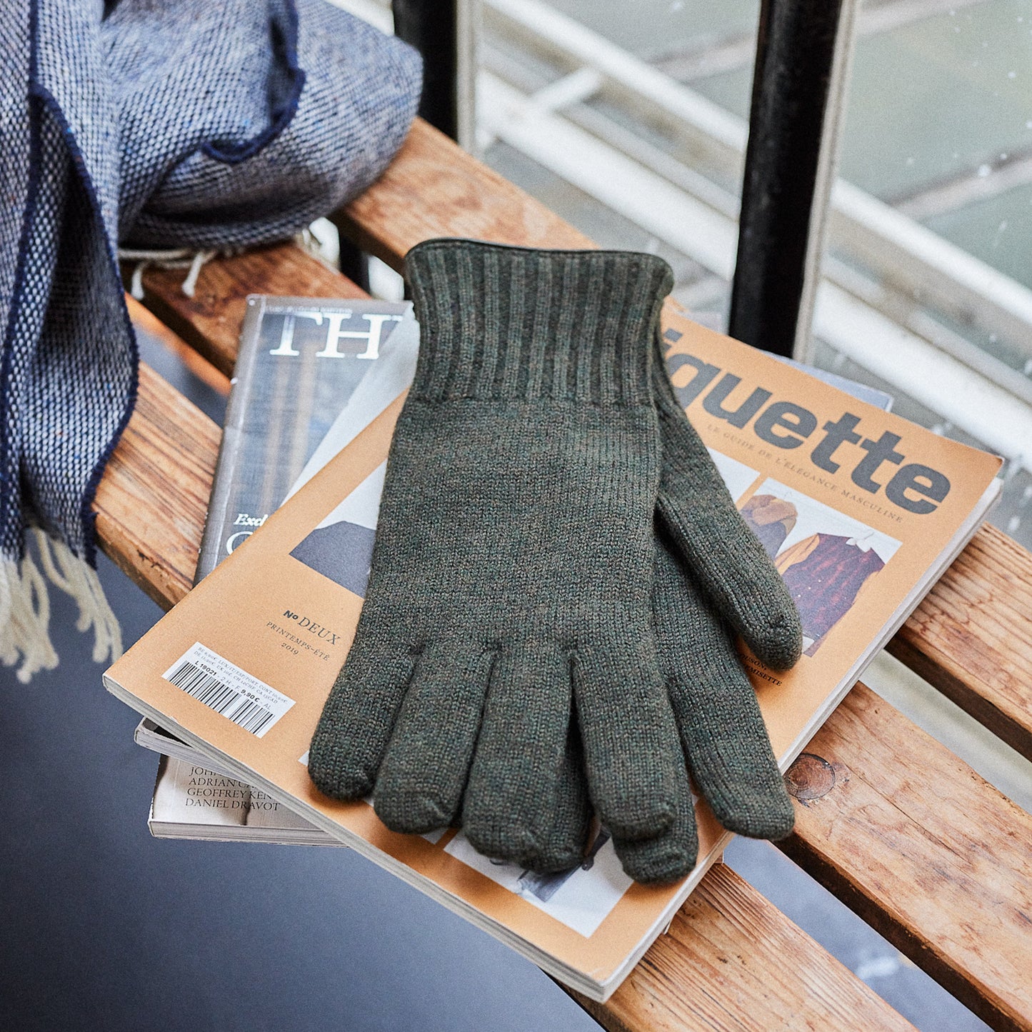 Les Gants Cachemire & Laine Homme