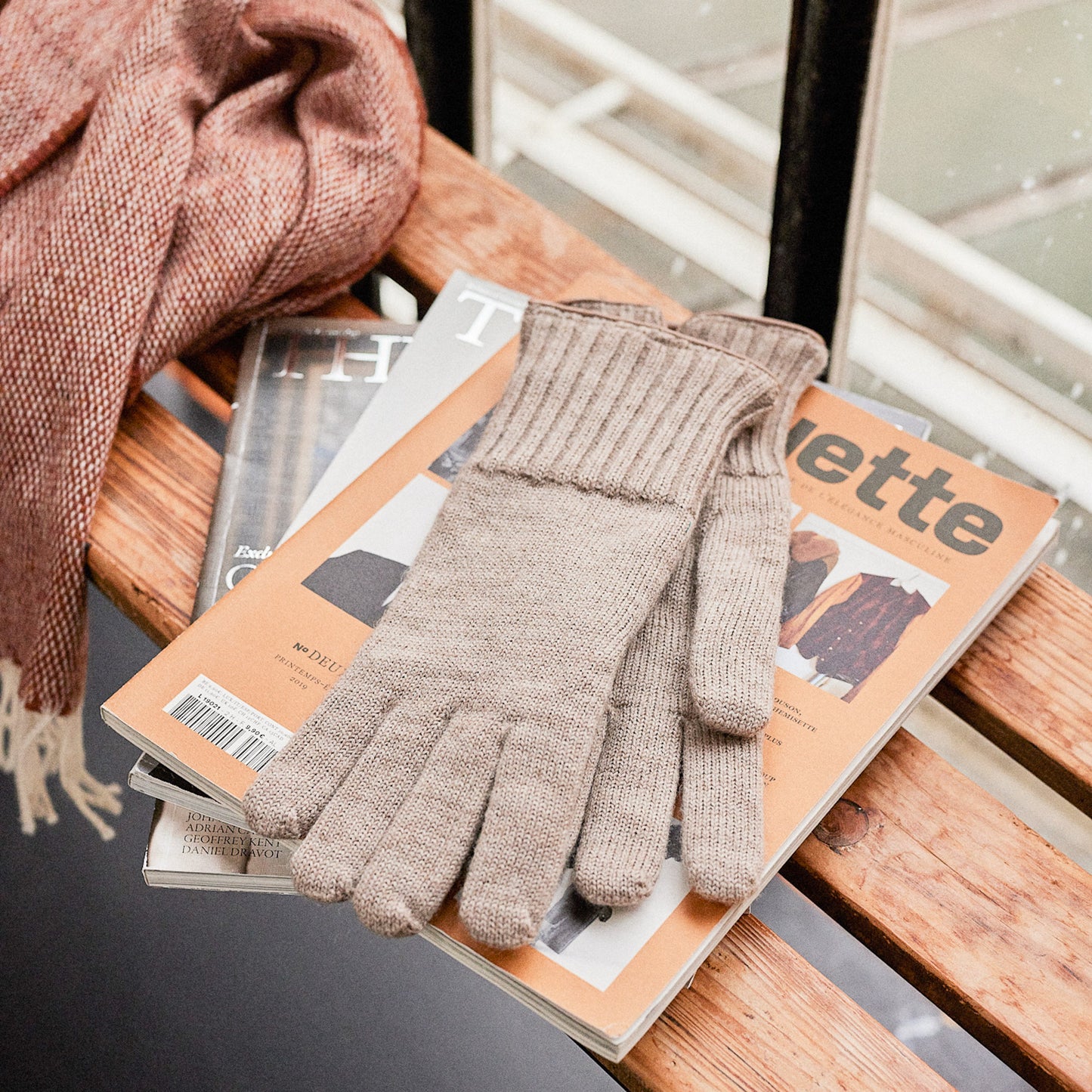 Les Gants Cachemire & Laine Homme