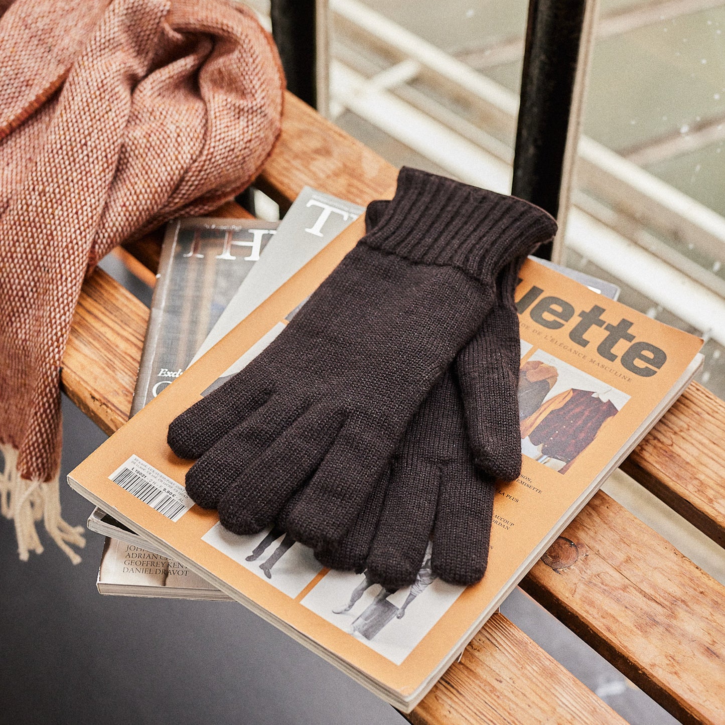Les Gants Cachemire & Laine Homme