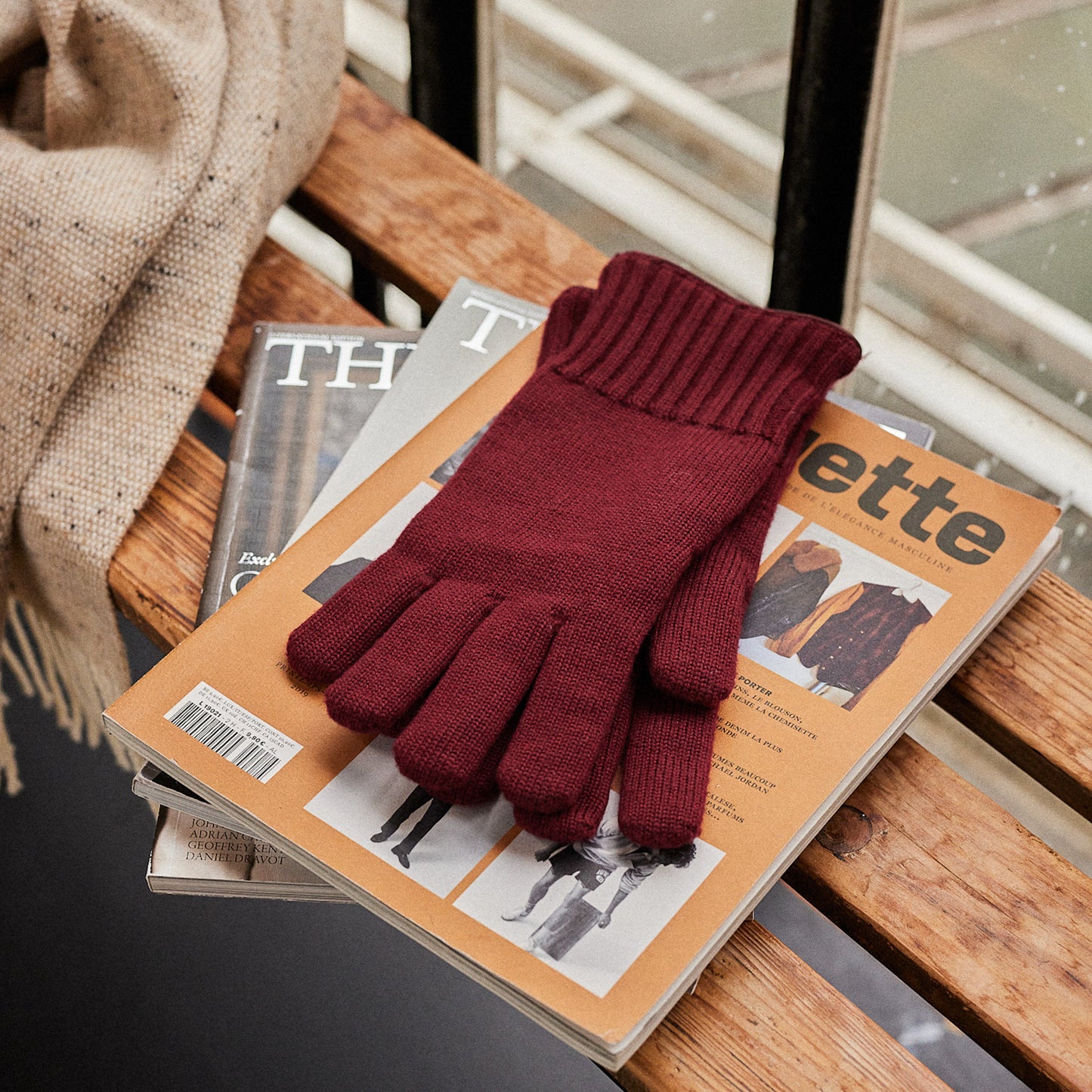Les Gants Cachemire & Laine Homme