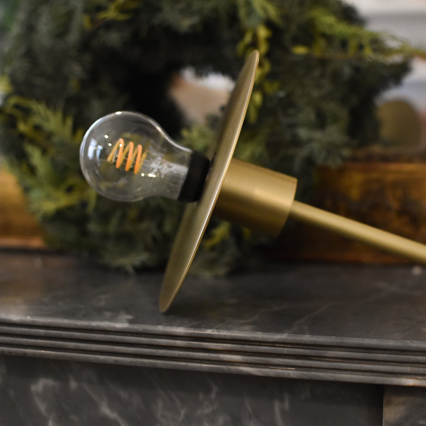Lum'art - Lampe en Laiton Carnaby