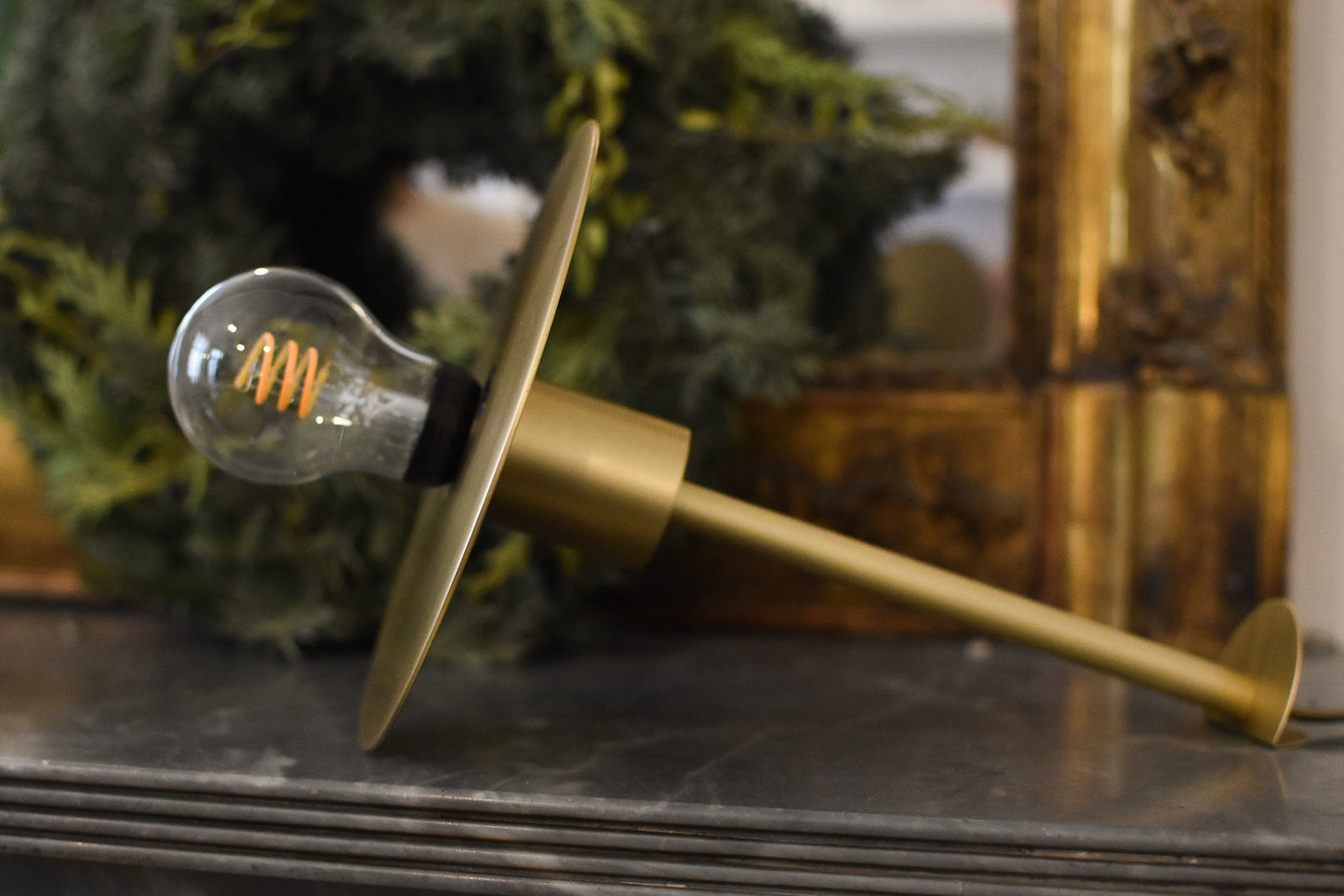 Lum'art - Lampe en Laiton Carnaby