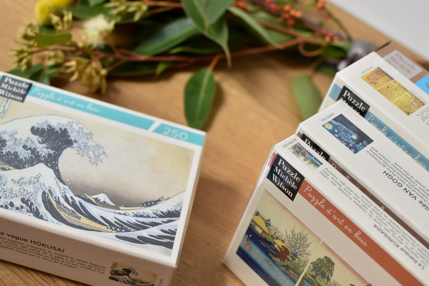 Puzzle Michèle Wilson - Carte de France des Départements