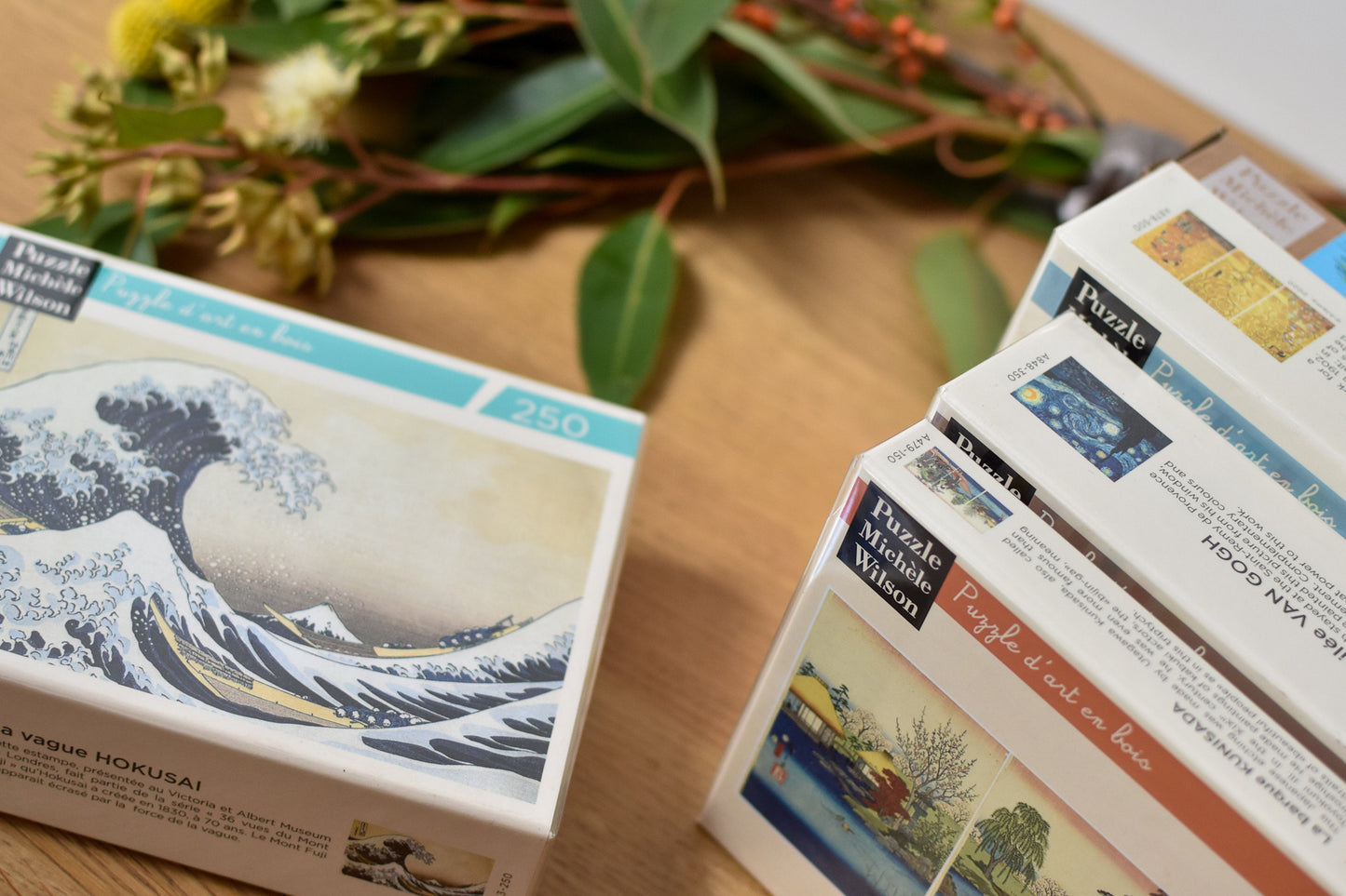 Puzzle Michèle Wilson - La Barque Kunisada