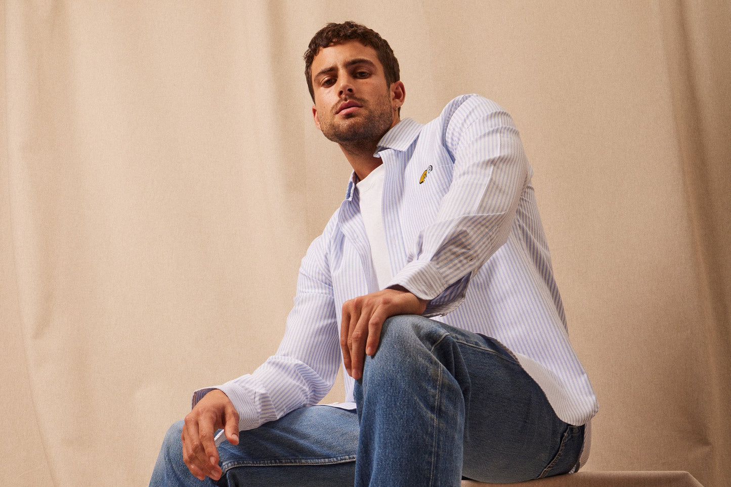 La Chemise Oxford Oeko-Tex Homme par Julien Michaud