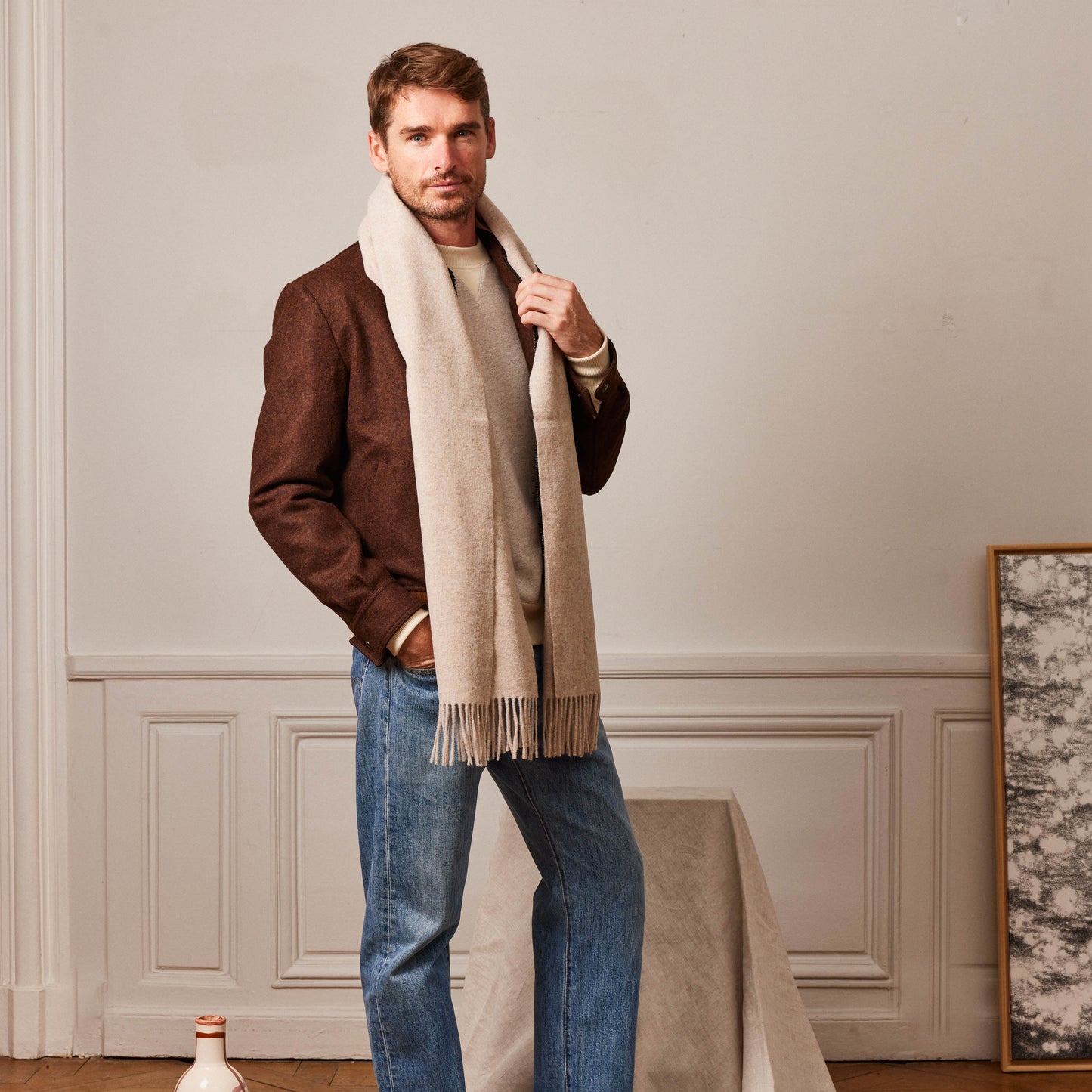 L'Echarpe Laine Vierge Essentielle