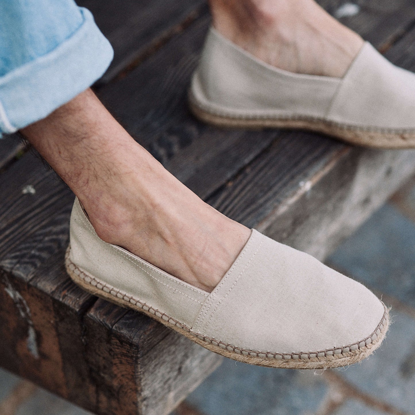 L Espadrille Homme en Lin & Coton Biologique