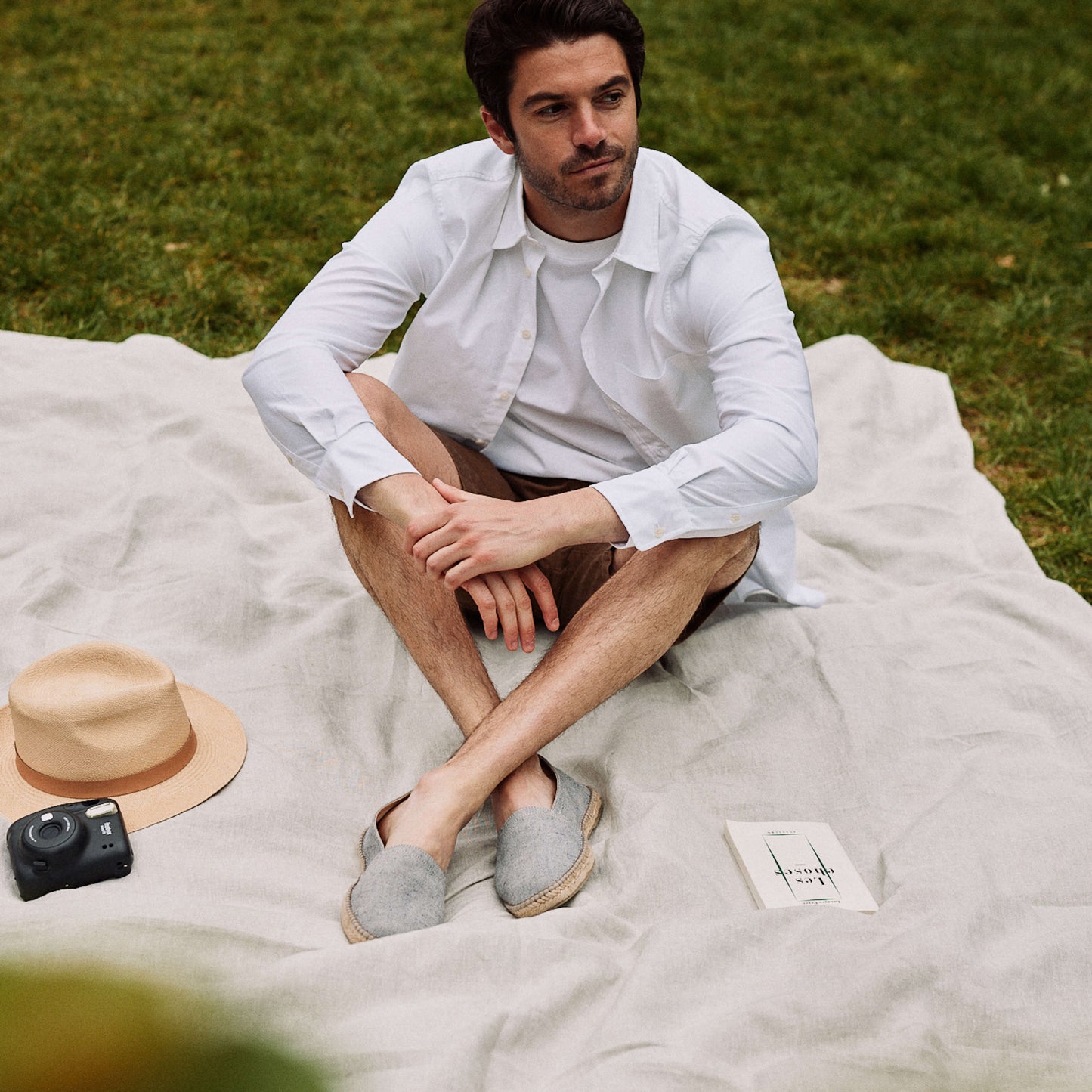 L Espadrille Homme en Lin & Coton Biologique