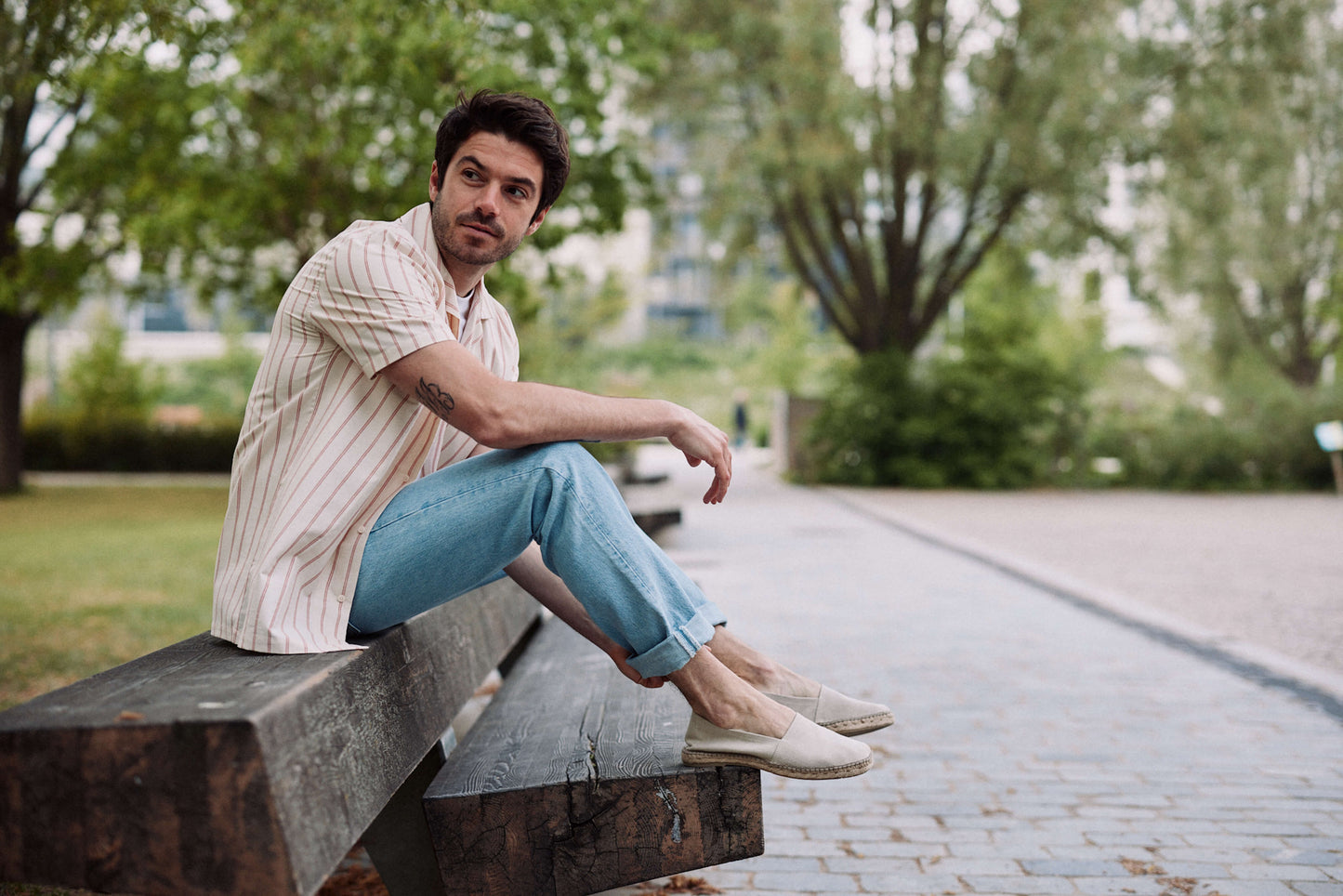 L Espadrille Homme en Lin & Coton Biologique