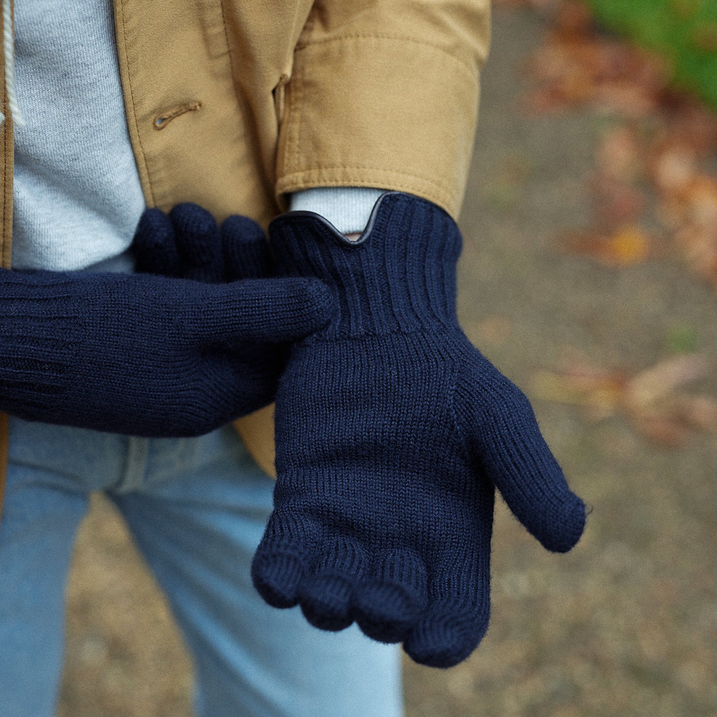 Les Gants Cachemire & Laine Homme