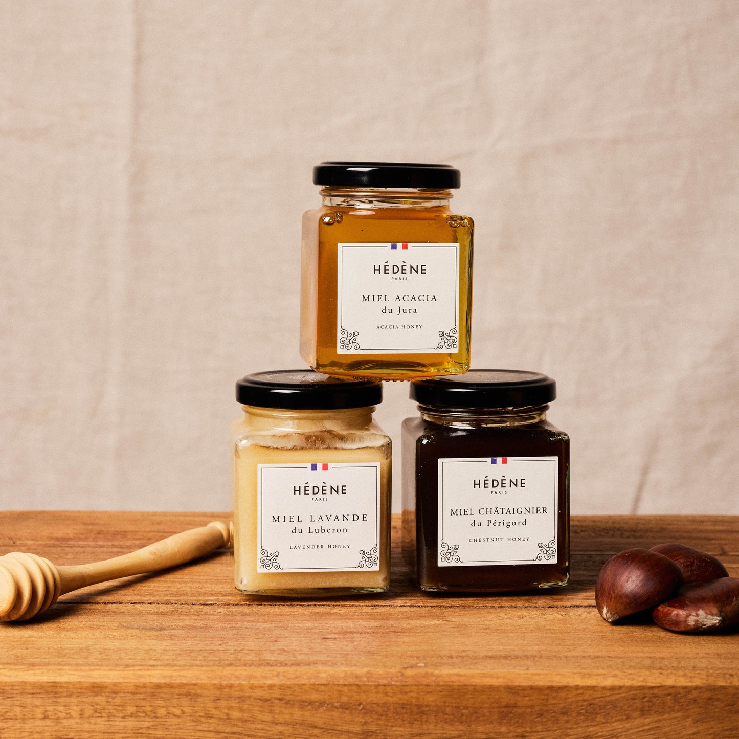 Hédène - Le Pack de 3 Miels