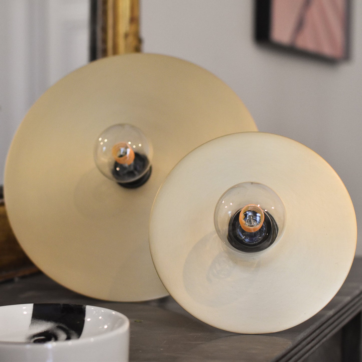Lum'art - Lampe en Laiton Carnaby