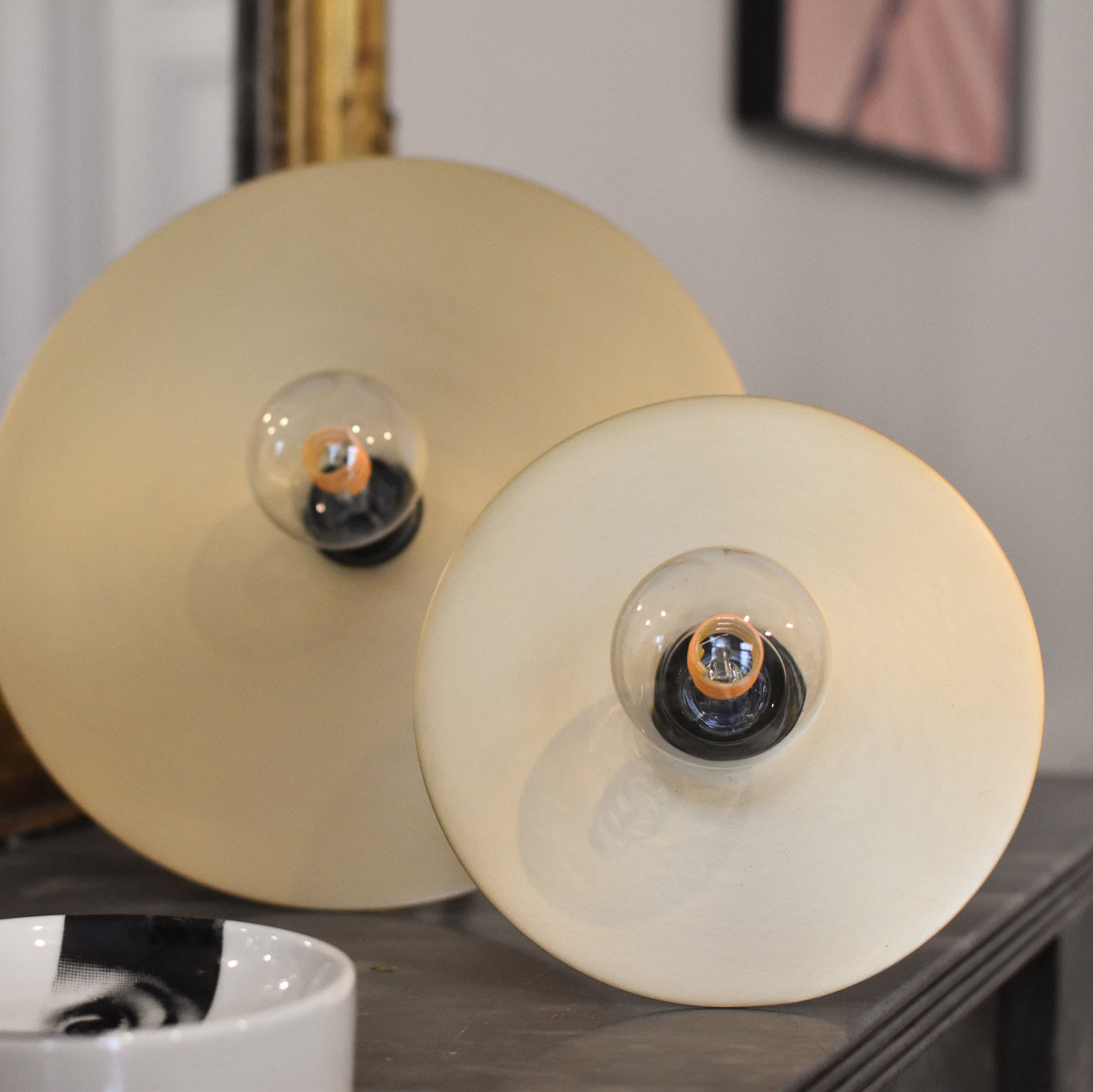 Lum'art - Lampe en Laiton Carnaby